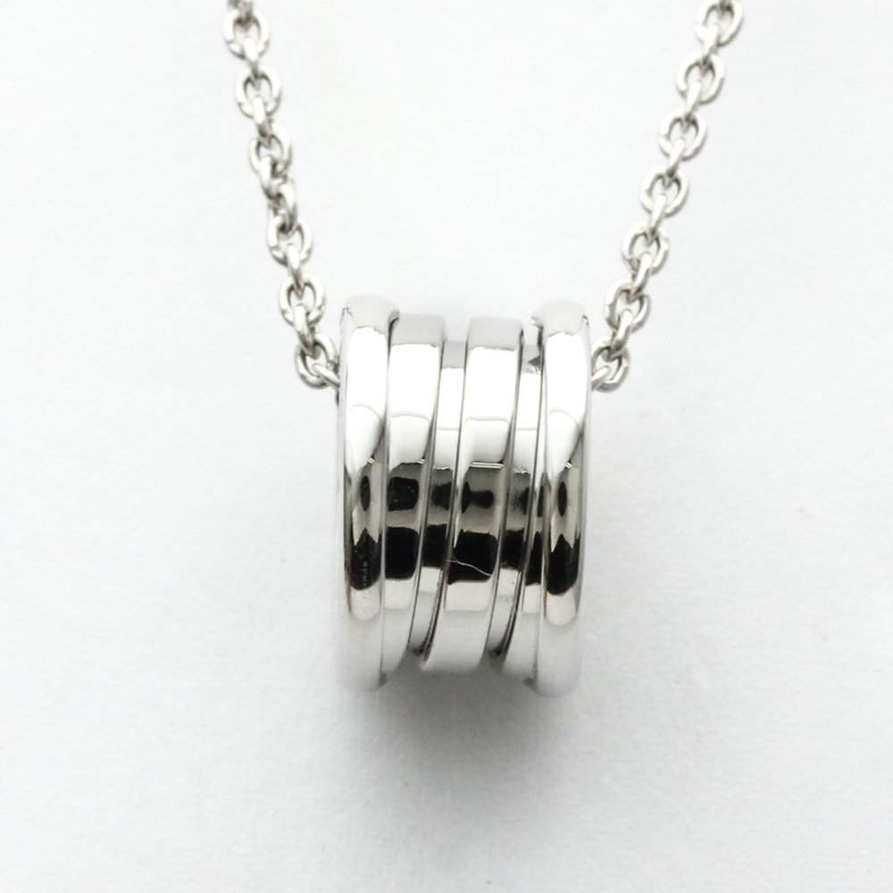 Pre Owned Bvlgari B.Zero1 18K White Gold Necklace