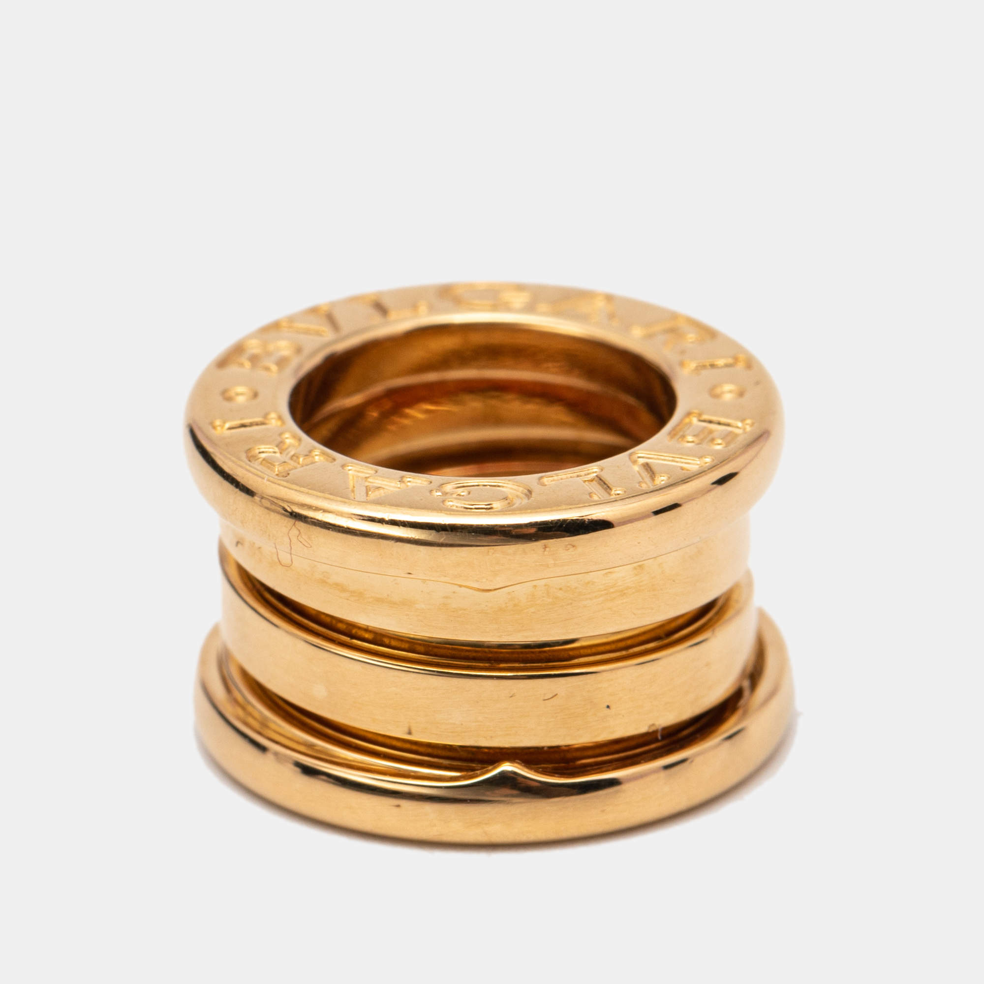 Pre Owned Bvlgari B.Zero1 18k Yellow Gold Pendant