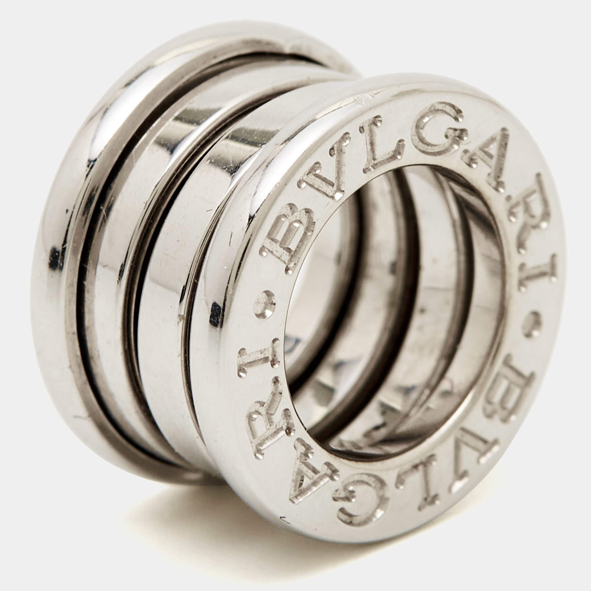 Pre Owned Bvlgari B.Zero1 18K White Gold Pendant