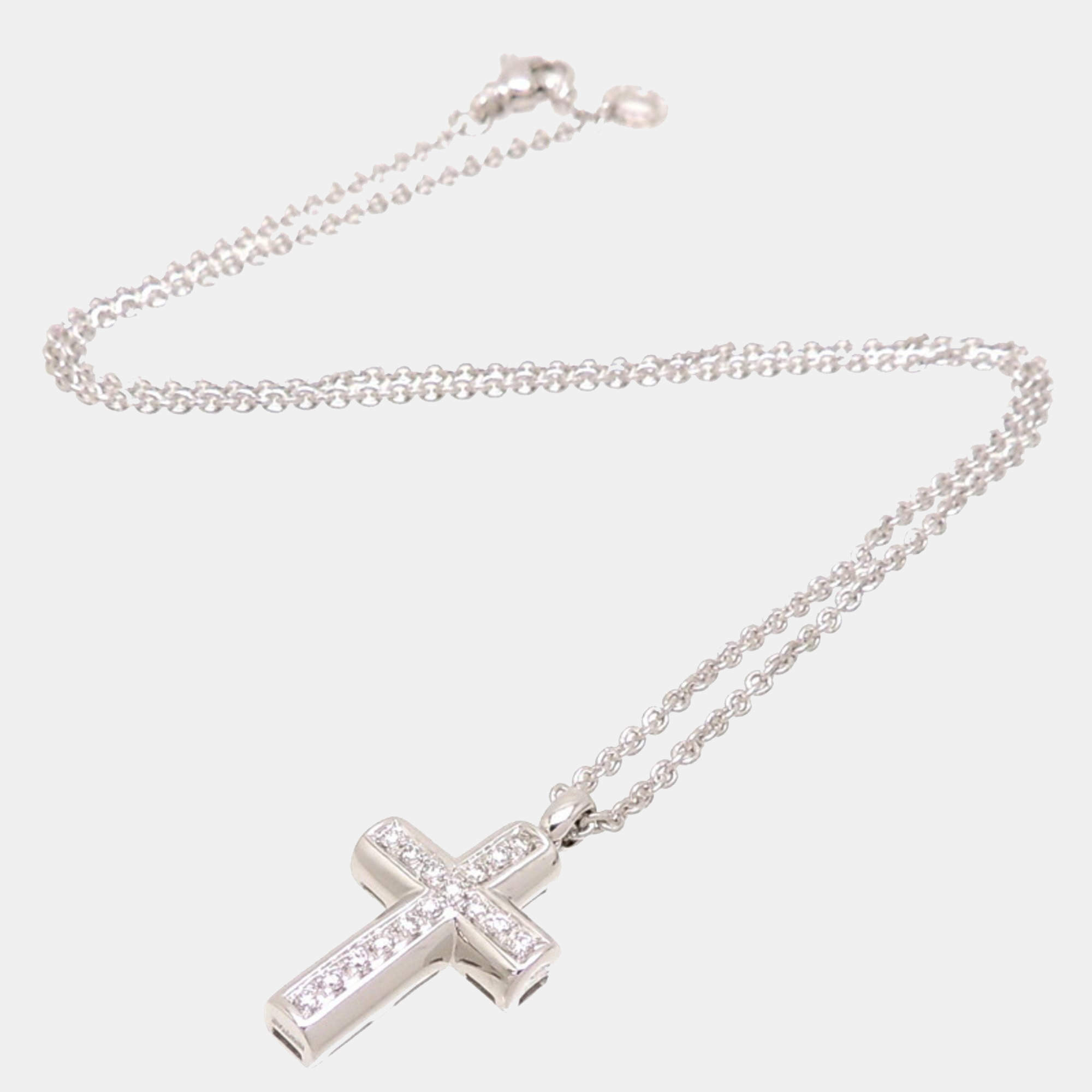 bulgari cross necklace