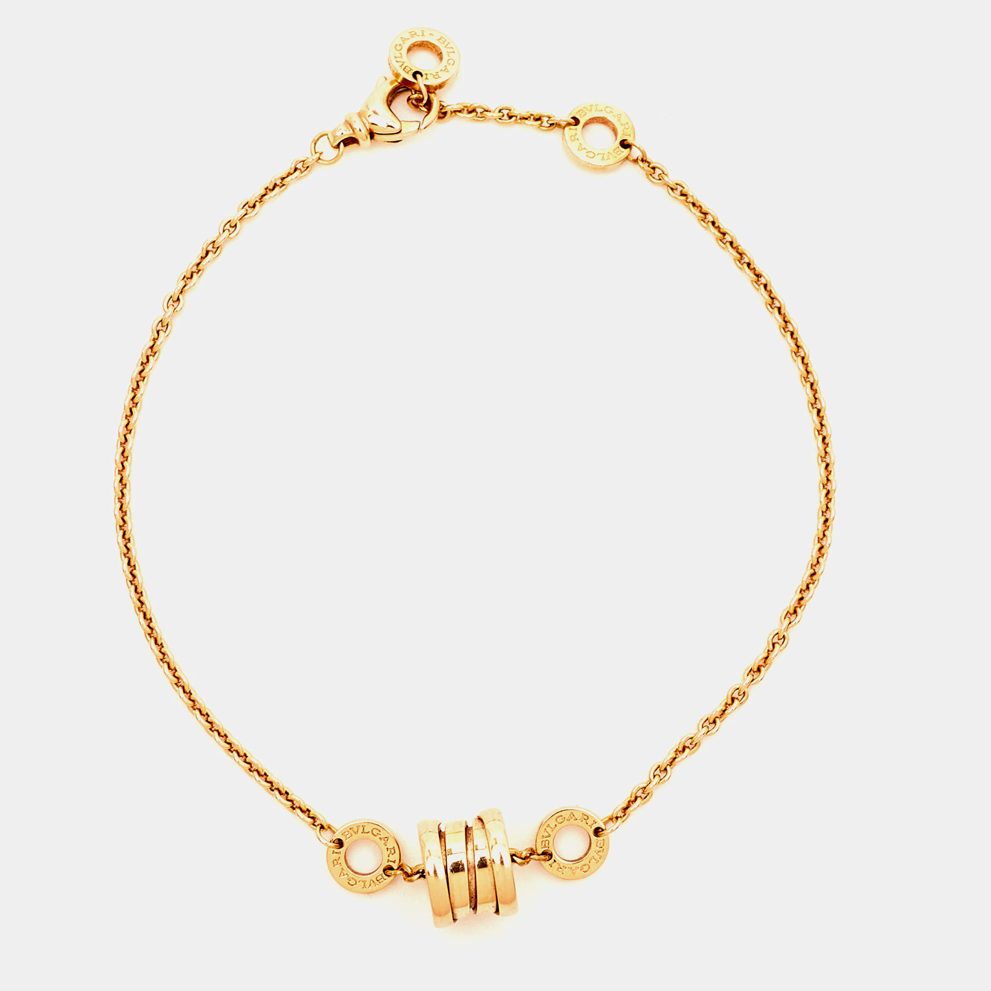 Bvlgari B.Zero1 18k Rose Gold Bracelet