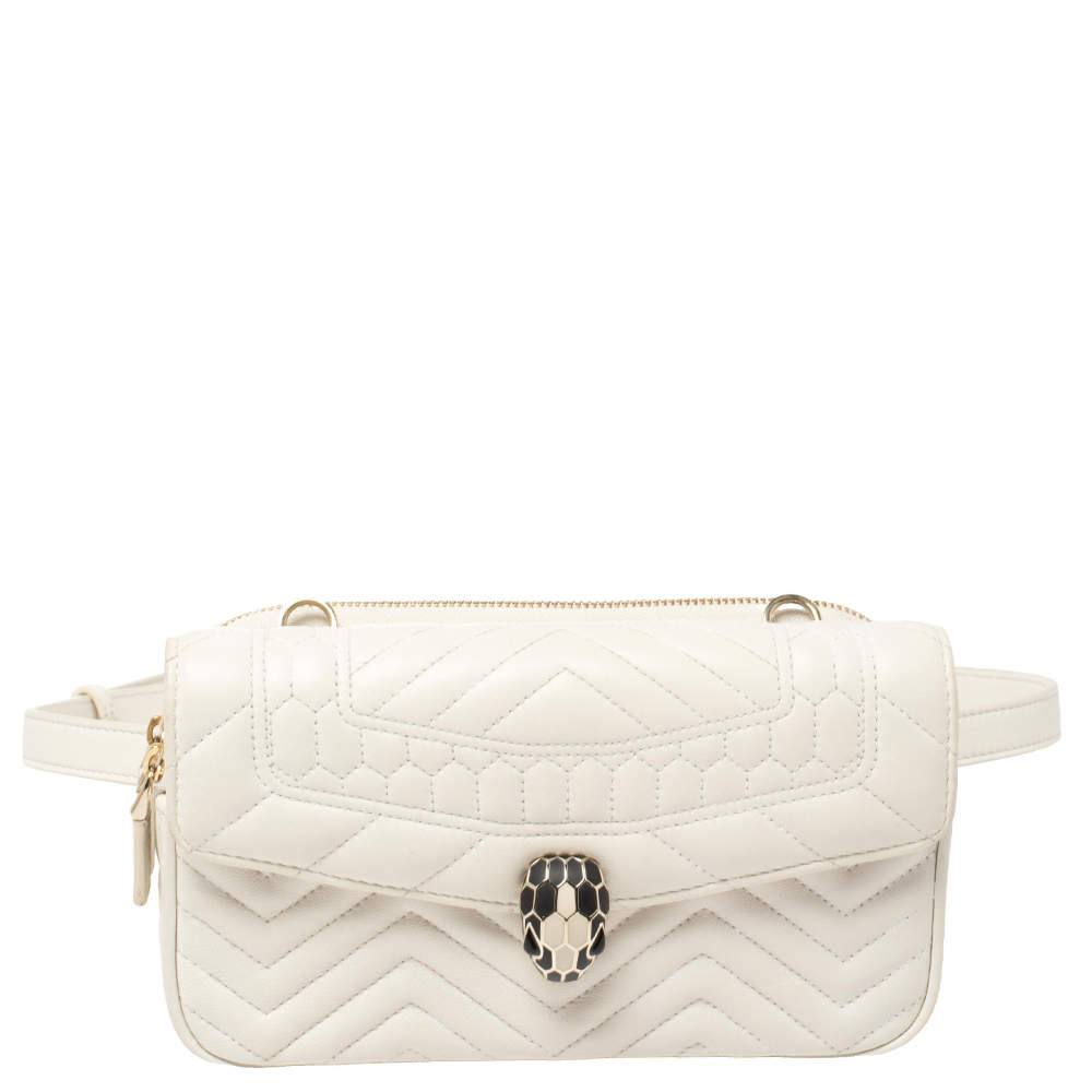 Bvlgari discount white bag