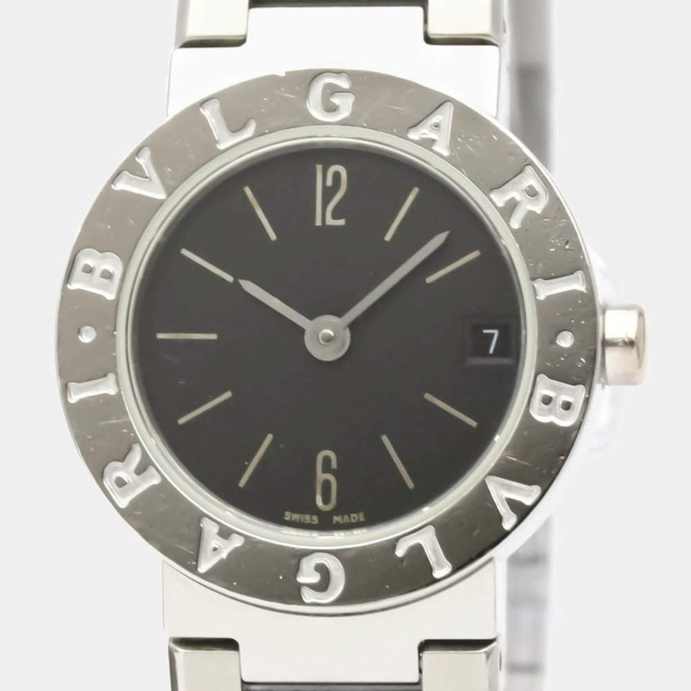 Pre Owned Bvlgari Stainless Steel Bvlgari Bvlgari BB23SS Quartz Women's Wristwatch 22 mm