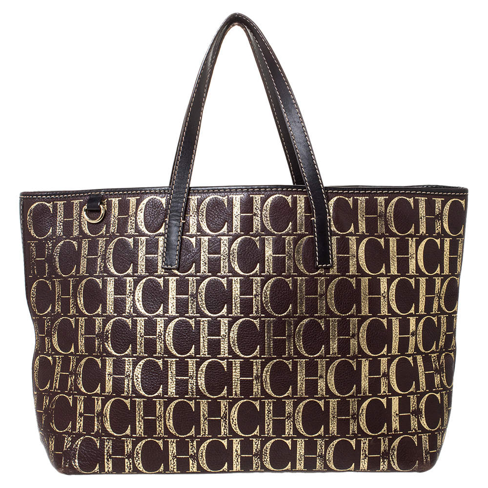 carolina herrera monogram bag