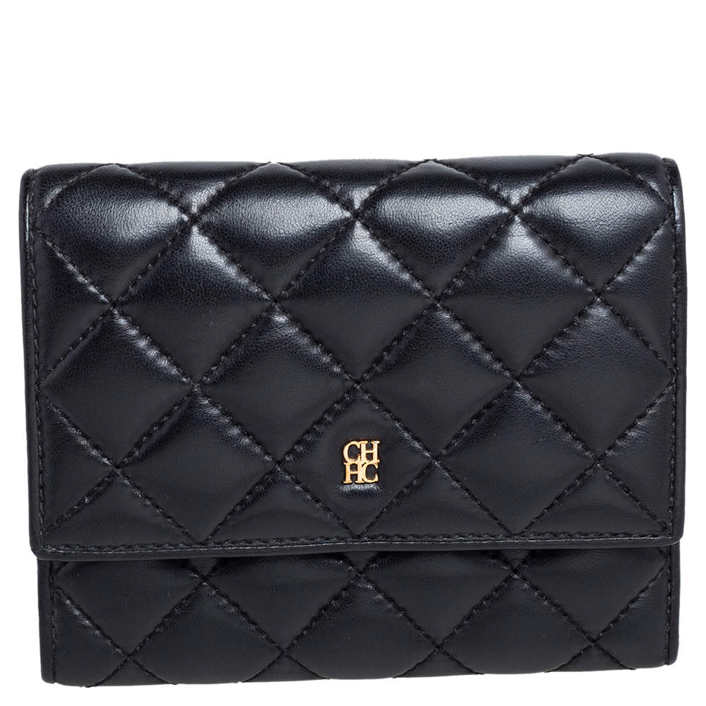 carolina herrera wallet womens