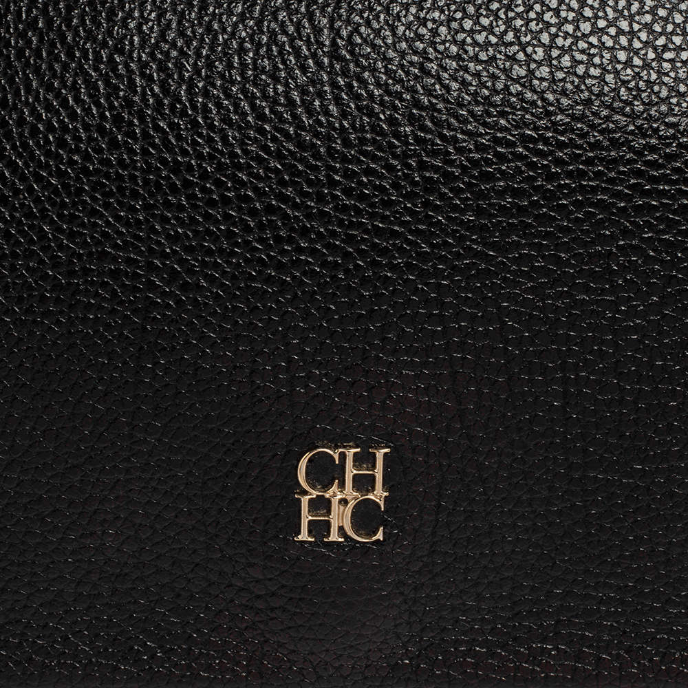 Leather handbag Carolina Herrera Black in Leather - 36495030