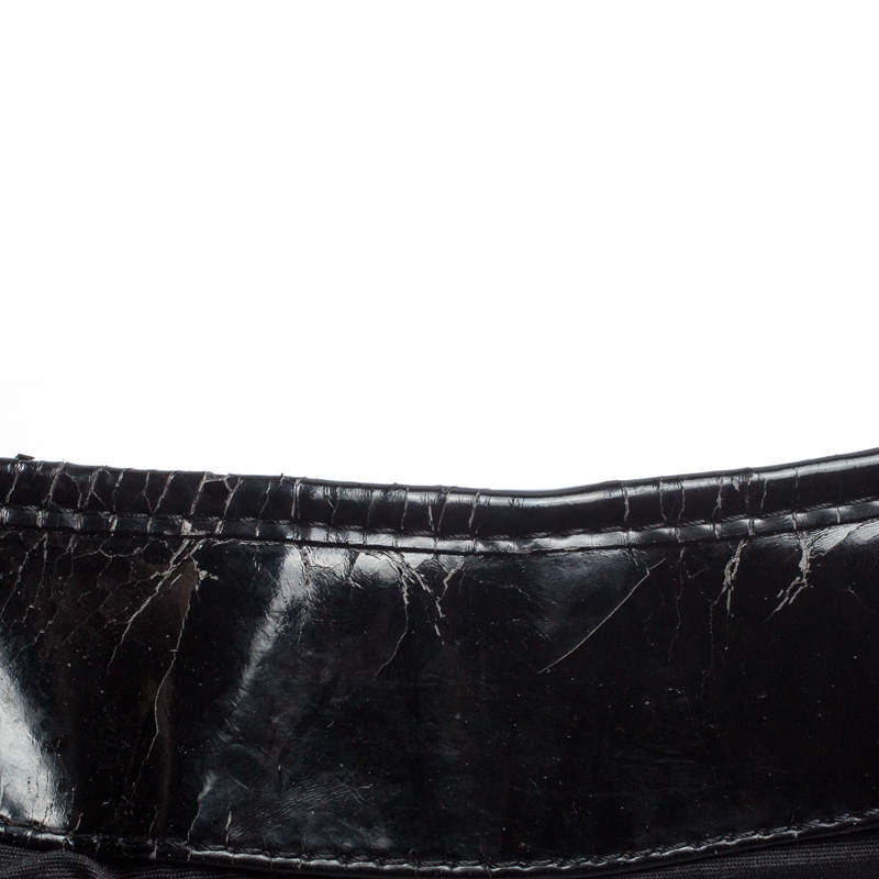 Carolina Herrera - Authenticated Clutch Bag - Patent Leather Black for Women, Never Worn, with Tag