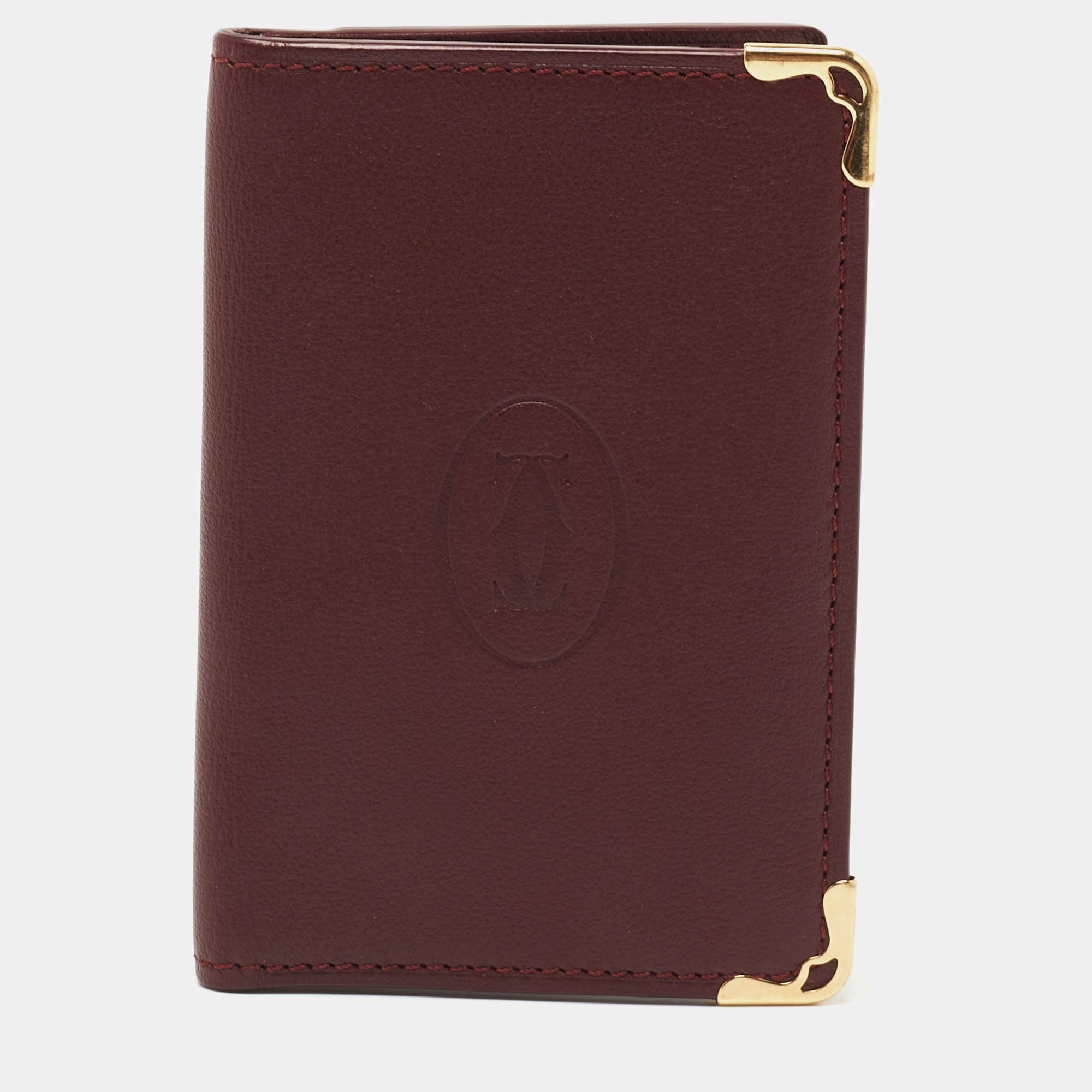 CARTIER L3001574 MUST DE CARTIER CARD HOLDER※取寄品 CRL3001574 - Card Holder, Must de Cartier - Burgundy