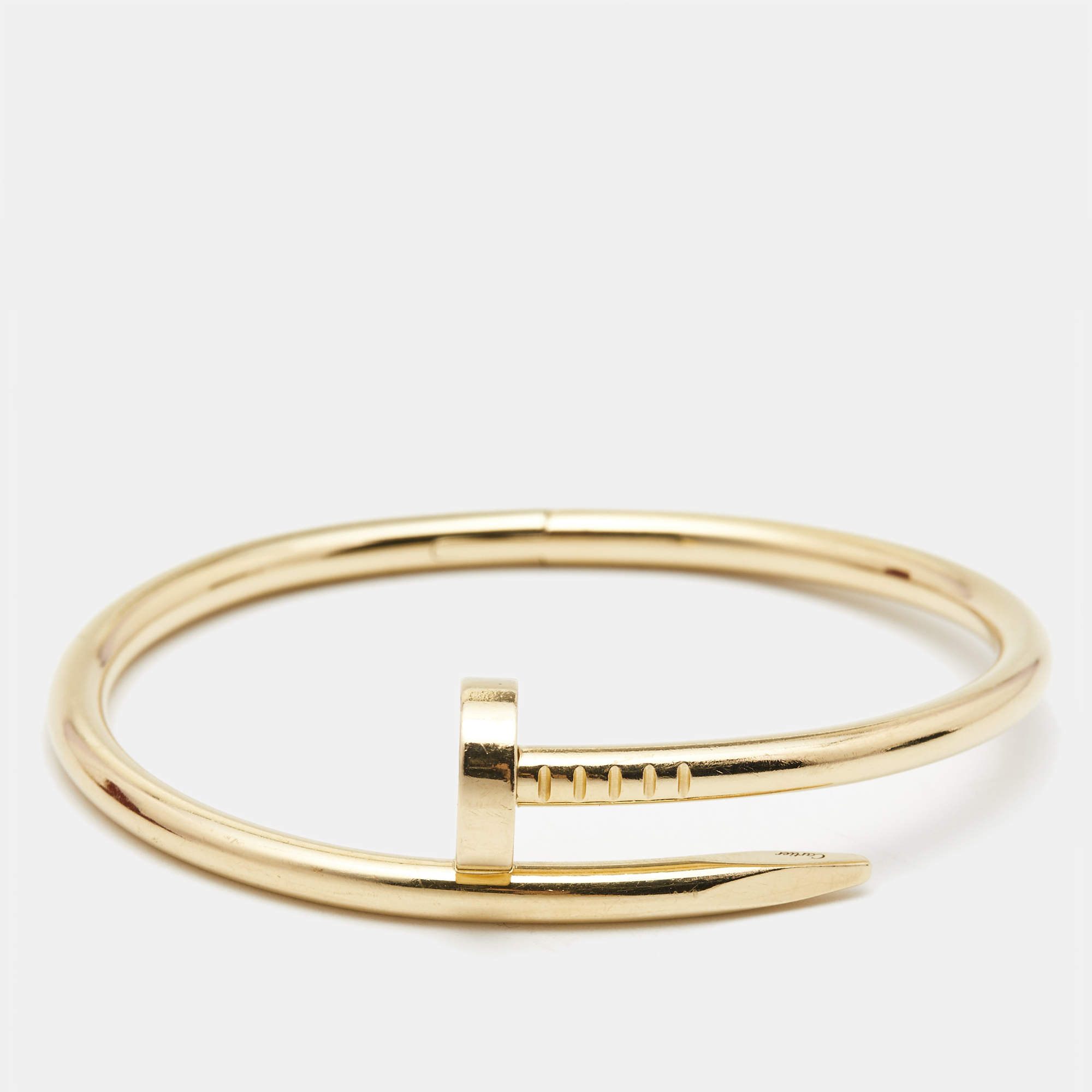 Cartier Juste Un Clou 18k Yellow Gold Bracelet 15