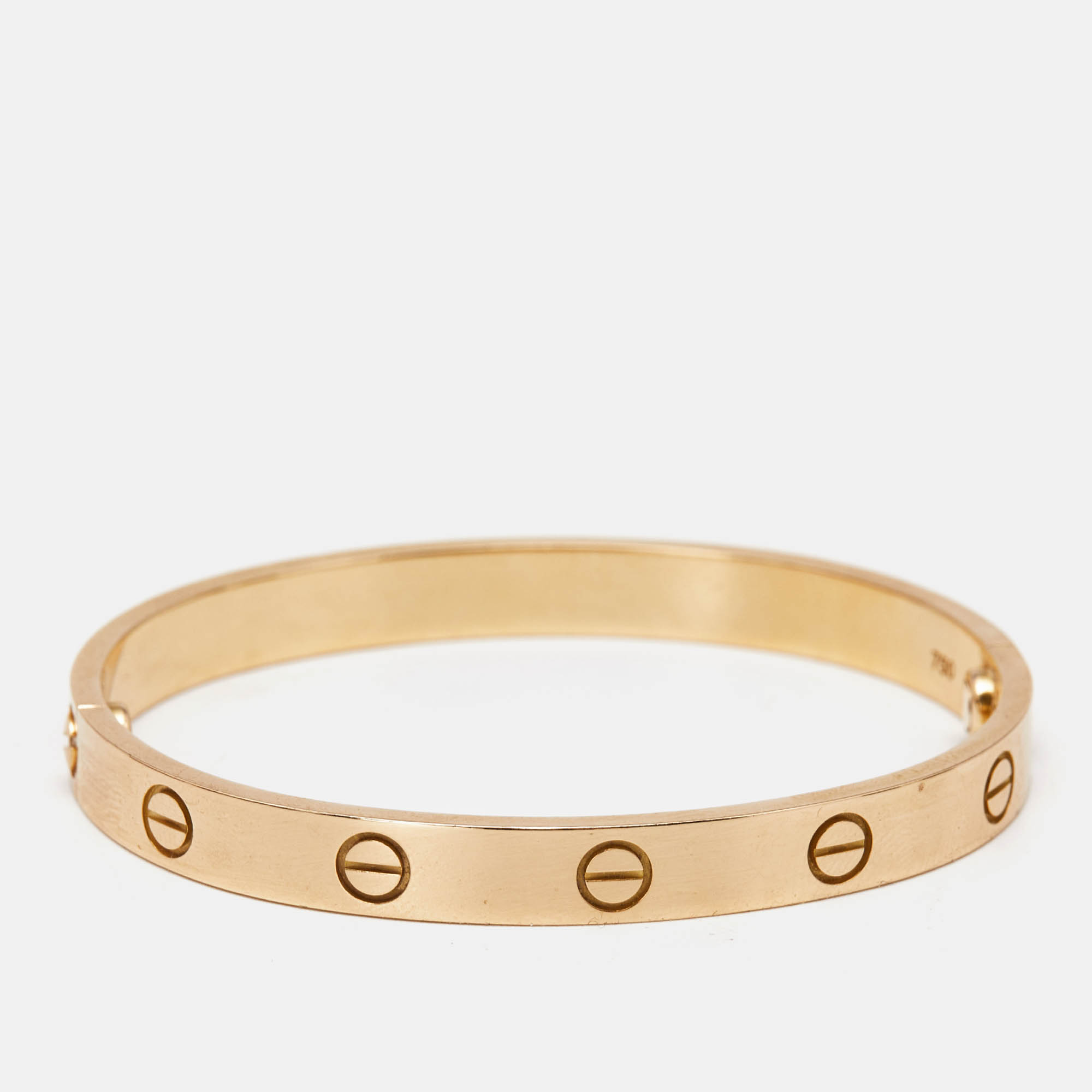 Cartier Love 18k Yellow Gold Classic Model Bracelet 16
