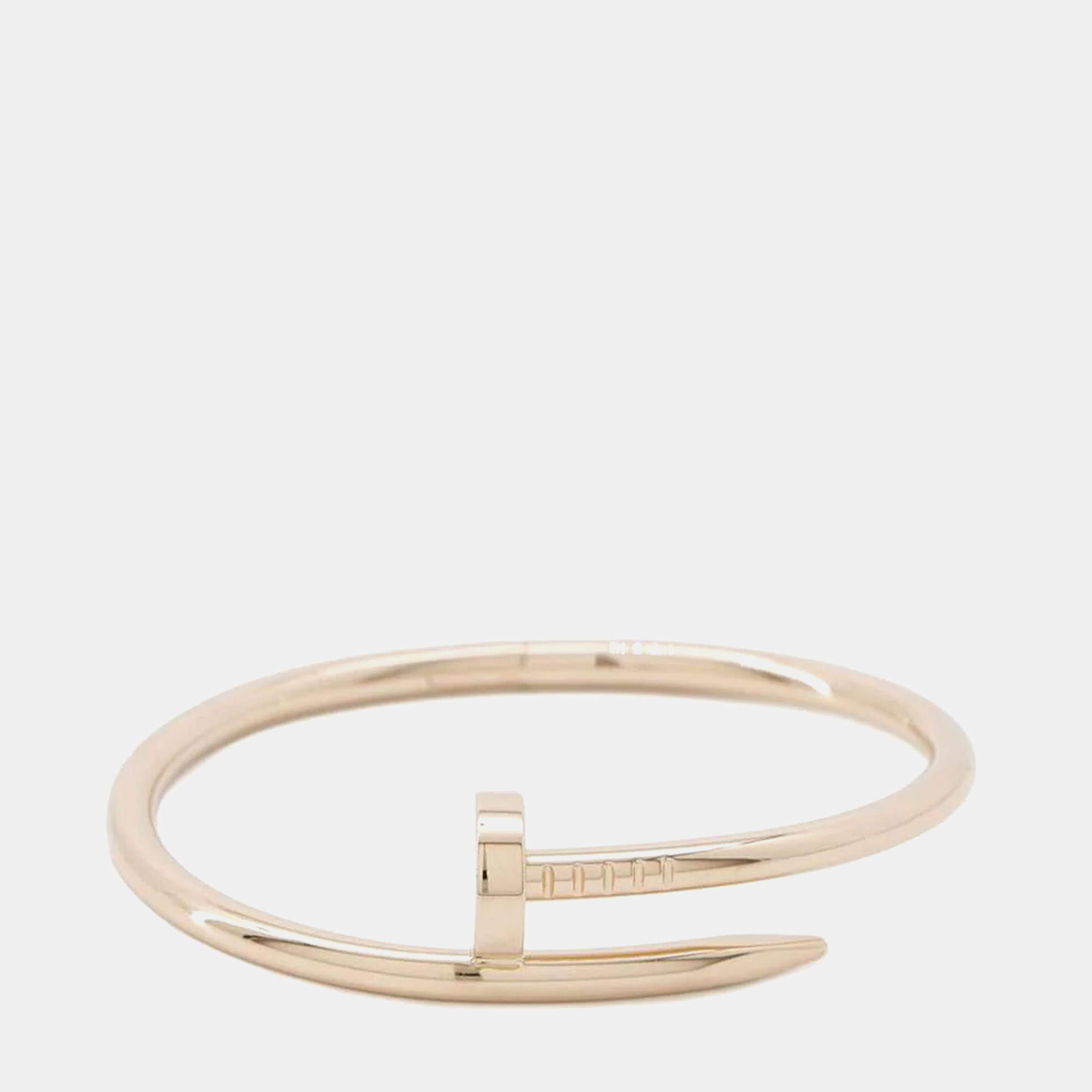 Cartier 18K Rose Gold Juste Un Clou Bracelet
