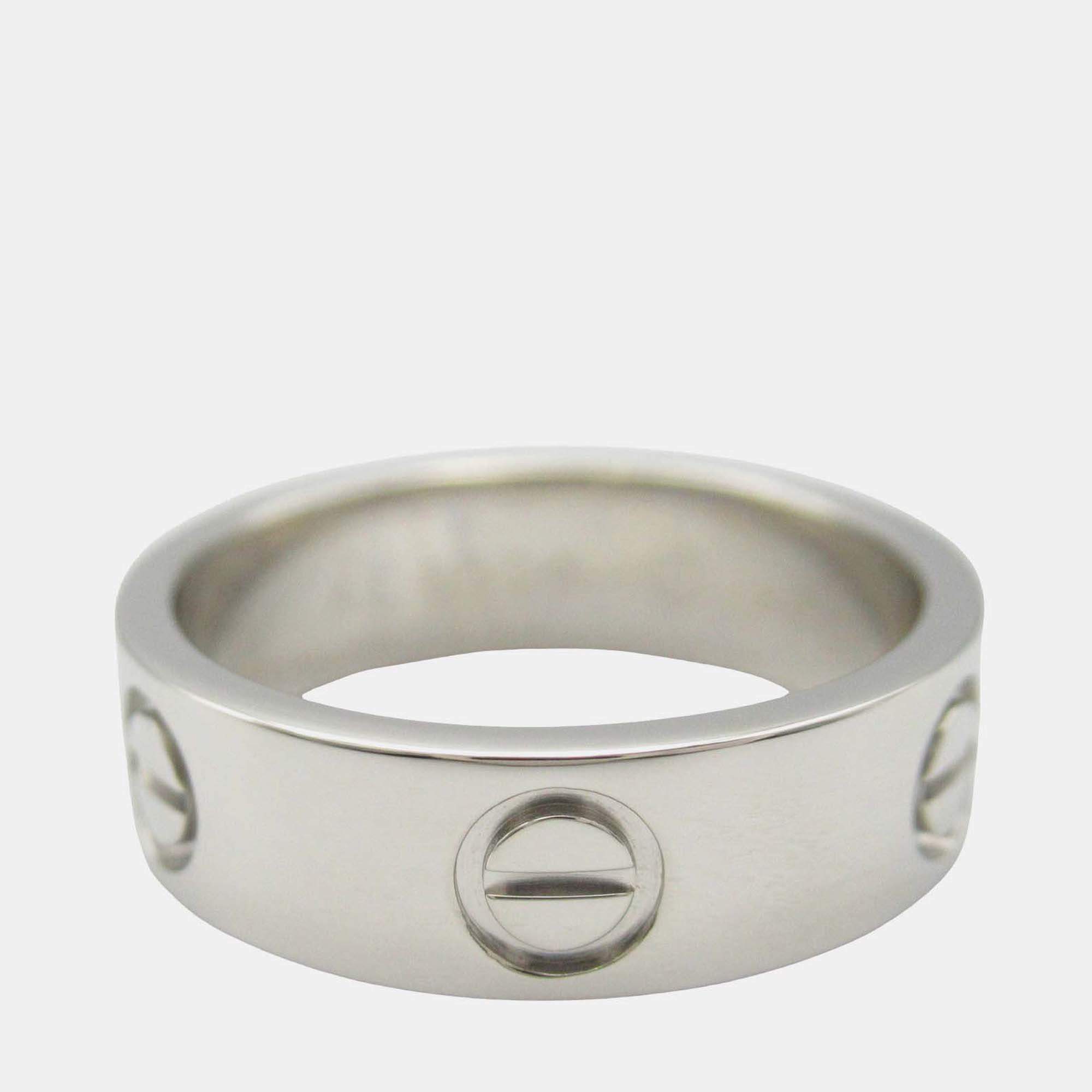 مملوكة مسبقًا Cartier Platinum Classic Love Ring