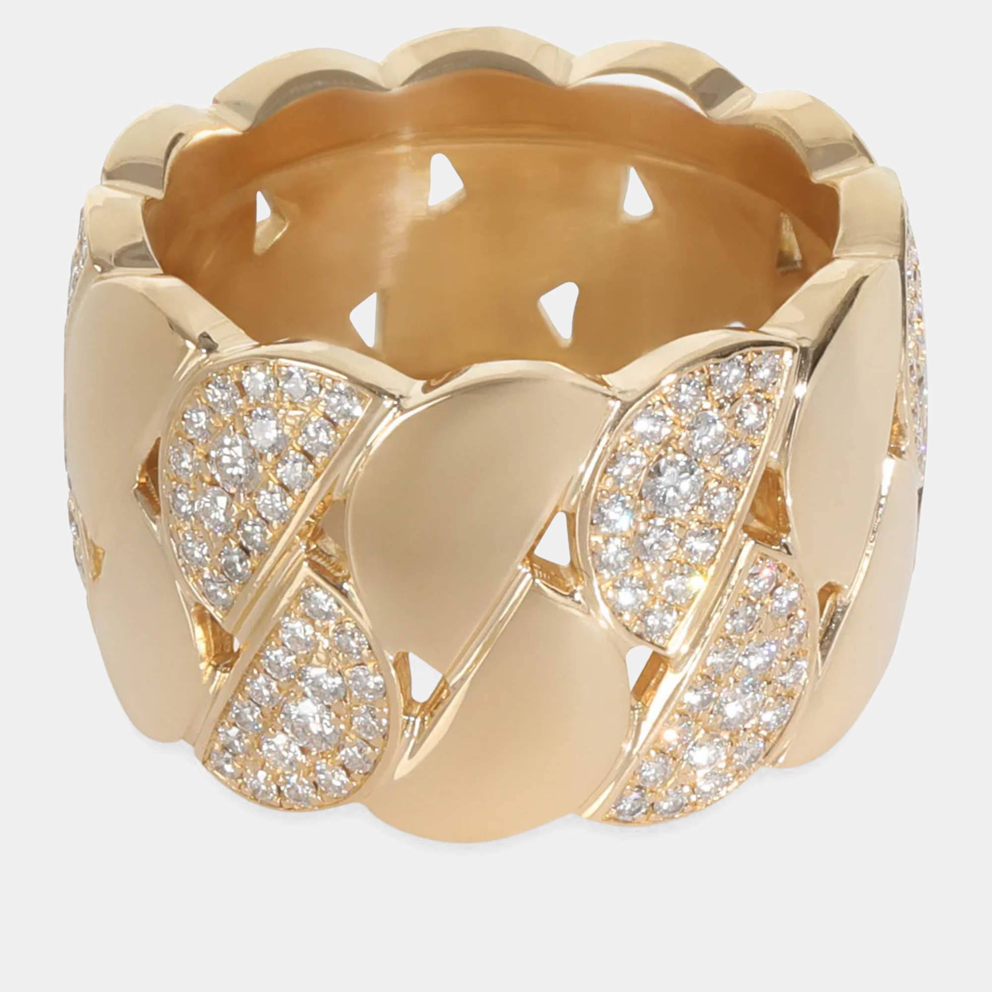 Cartier Love 18K Yellow Gold Wedding Band Ring Size 55