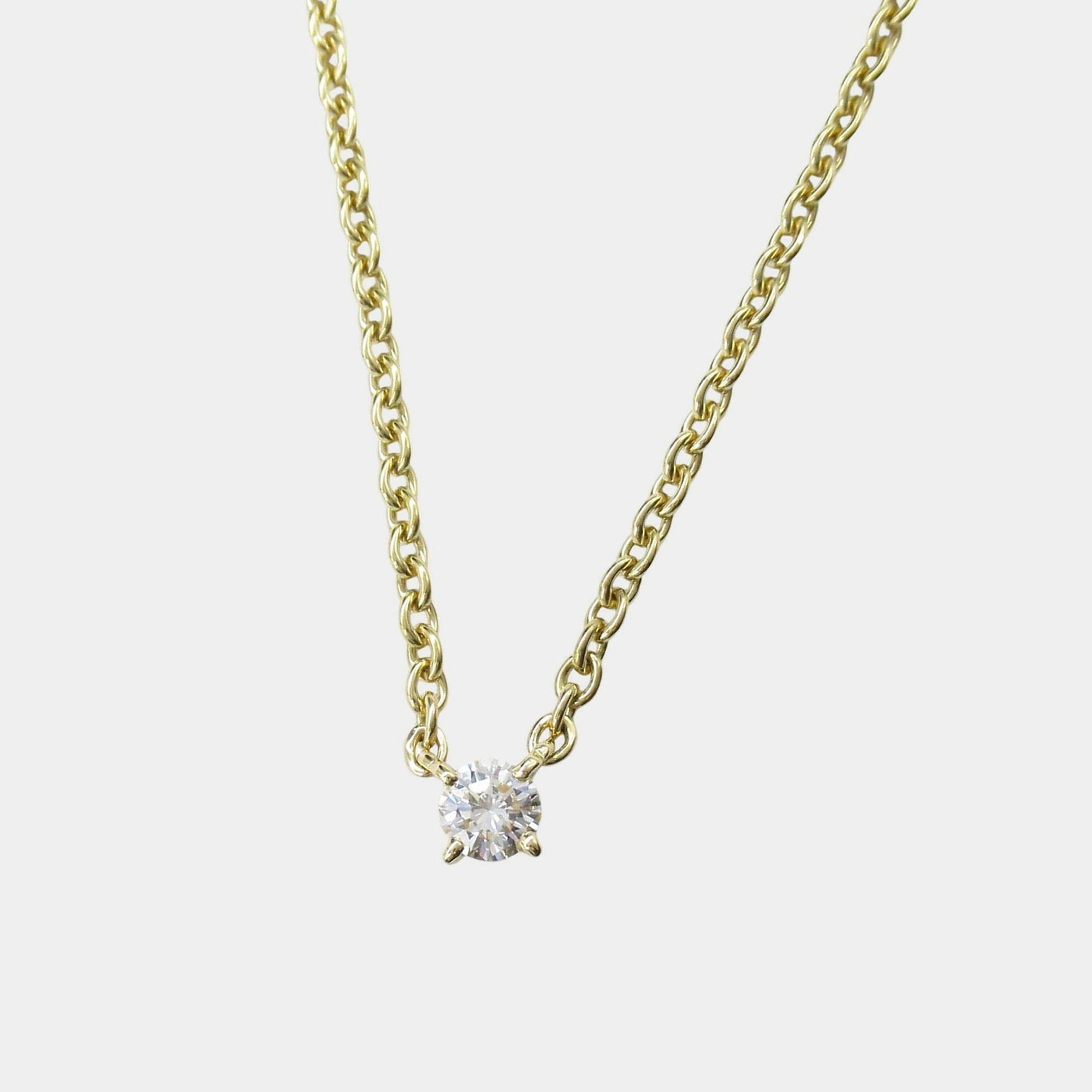 مملوكة مسبقًا قلادة كارتييه 1895 ذهب أصفر عيار 18 ألماس