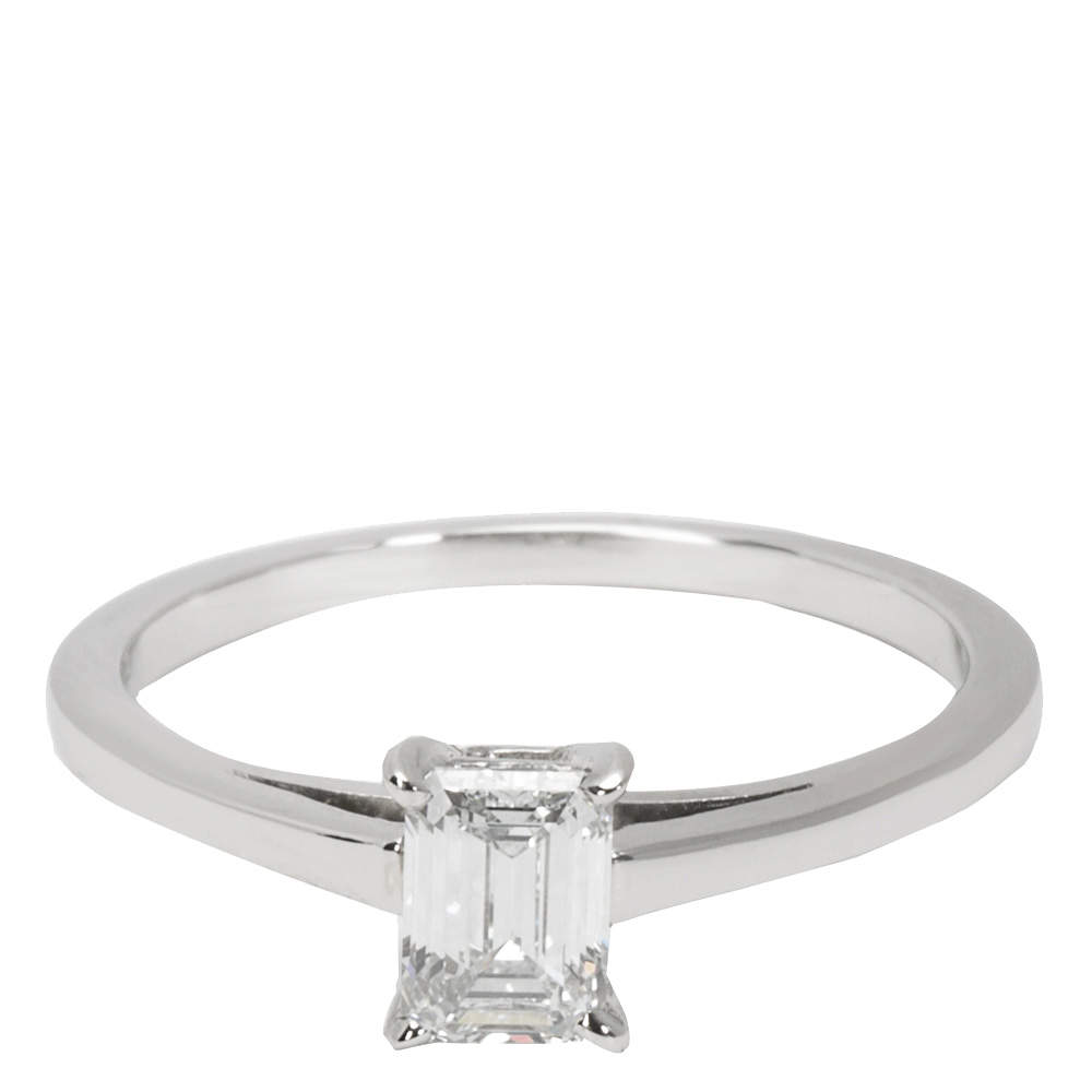 cartier engagement rings emerald cut