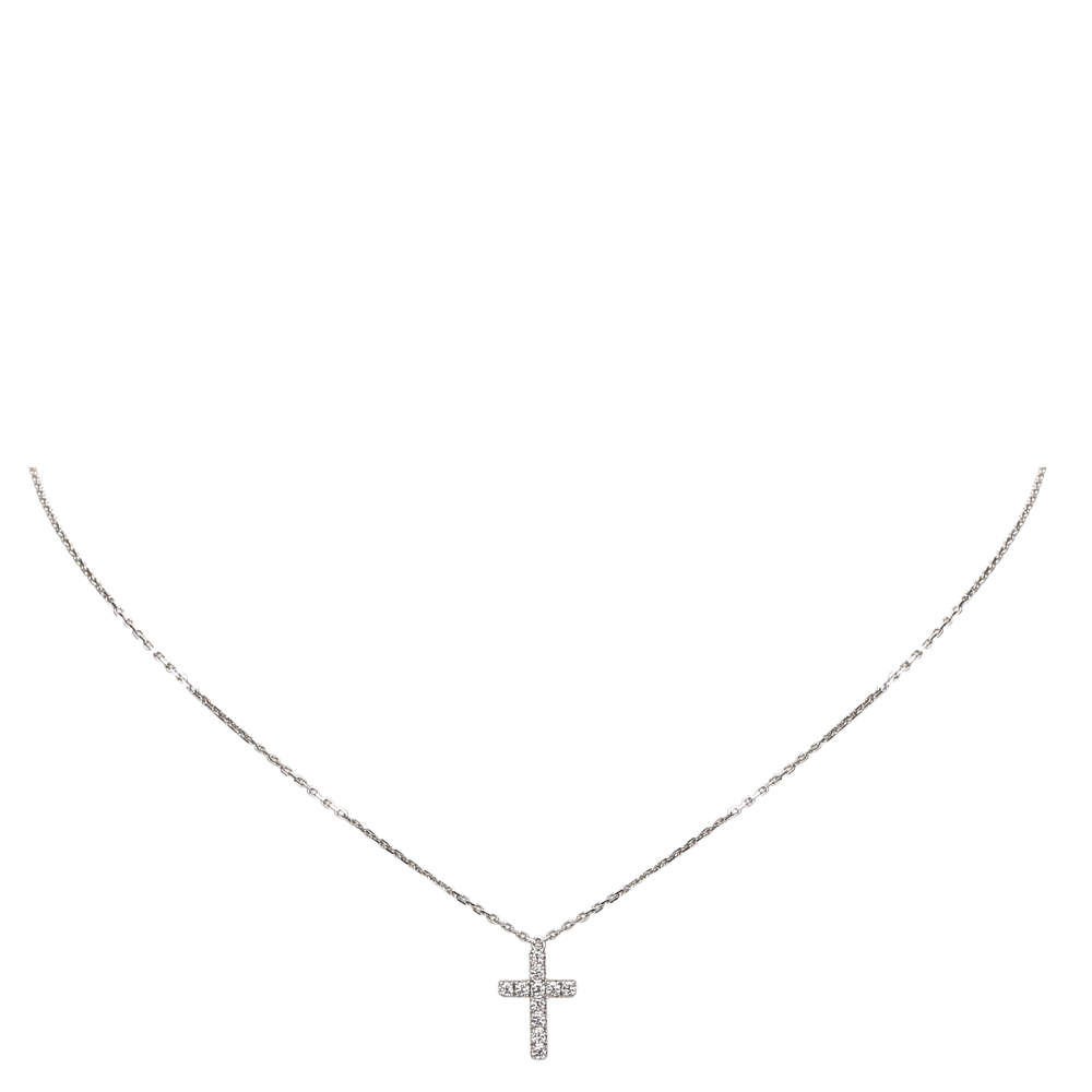 cartier mens cross necklace