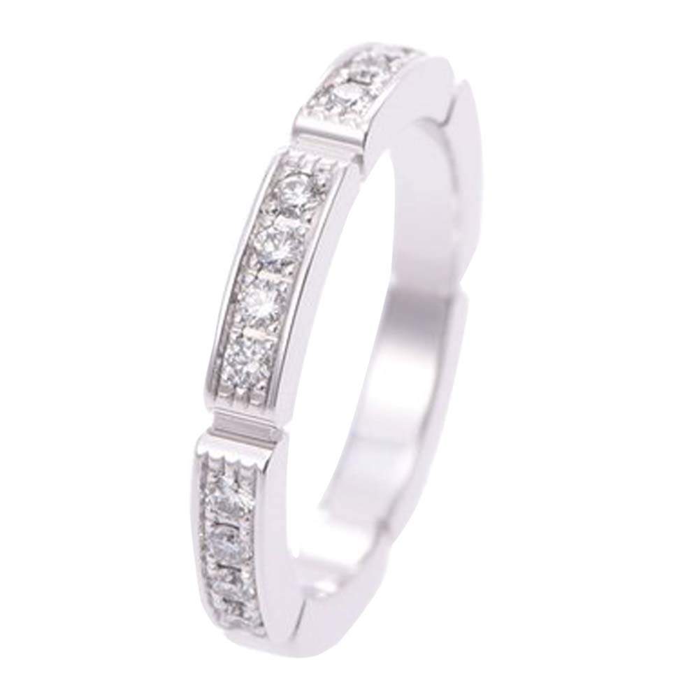 Cartier Maillon Panthere Wedding Band 18K White Gold