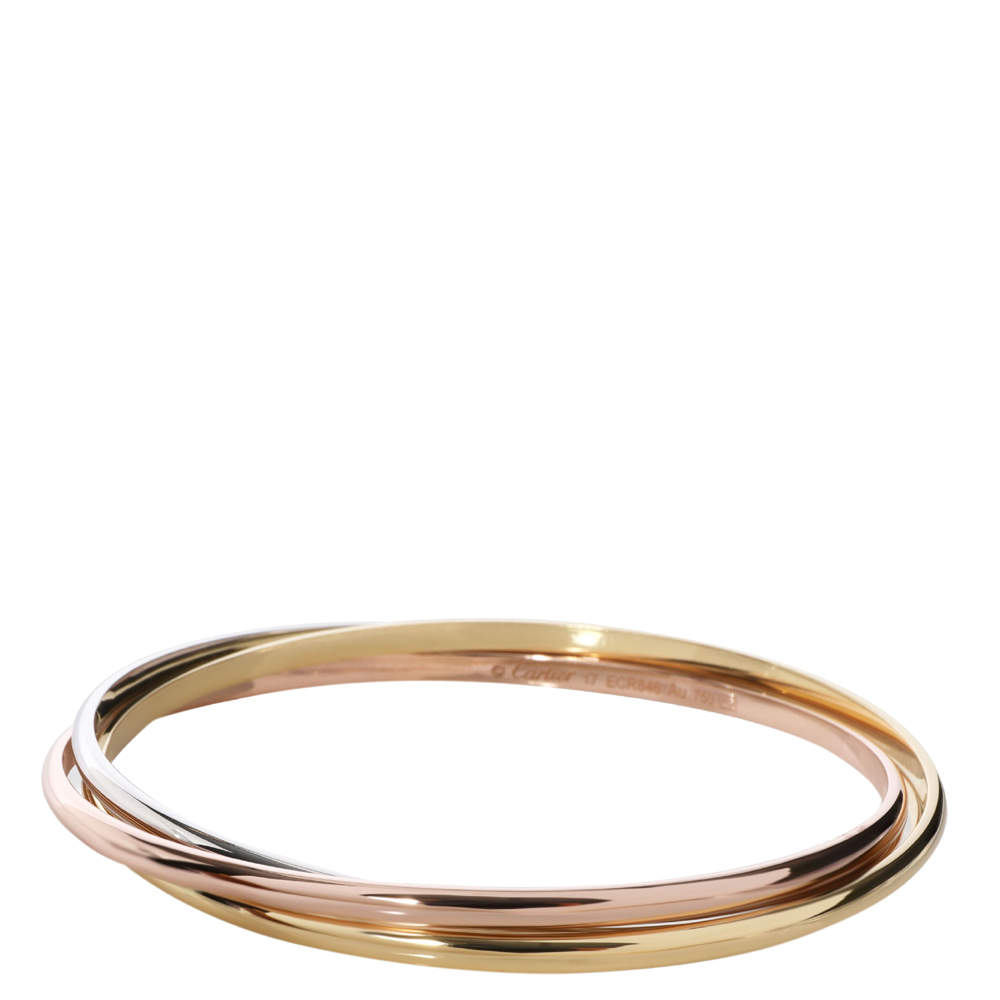 cartier 3 gold ring bracelet