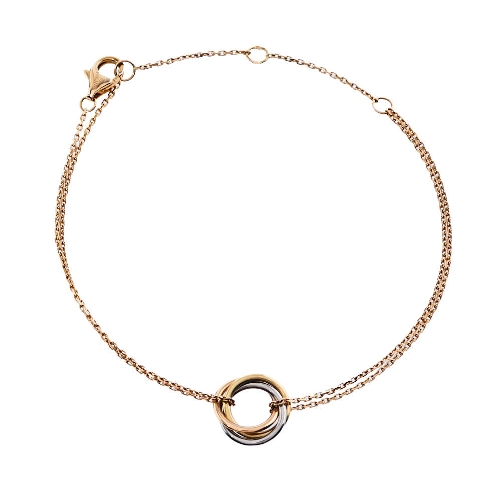 cartier trinity chain bracelet