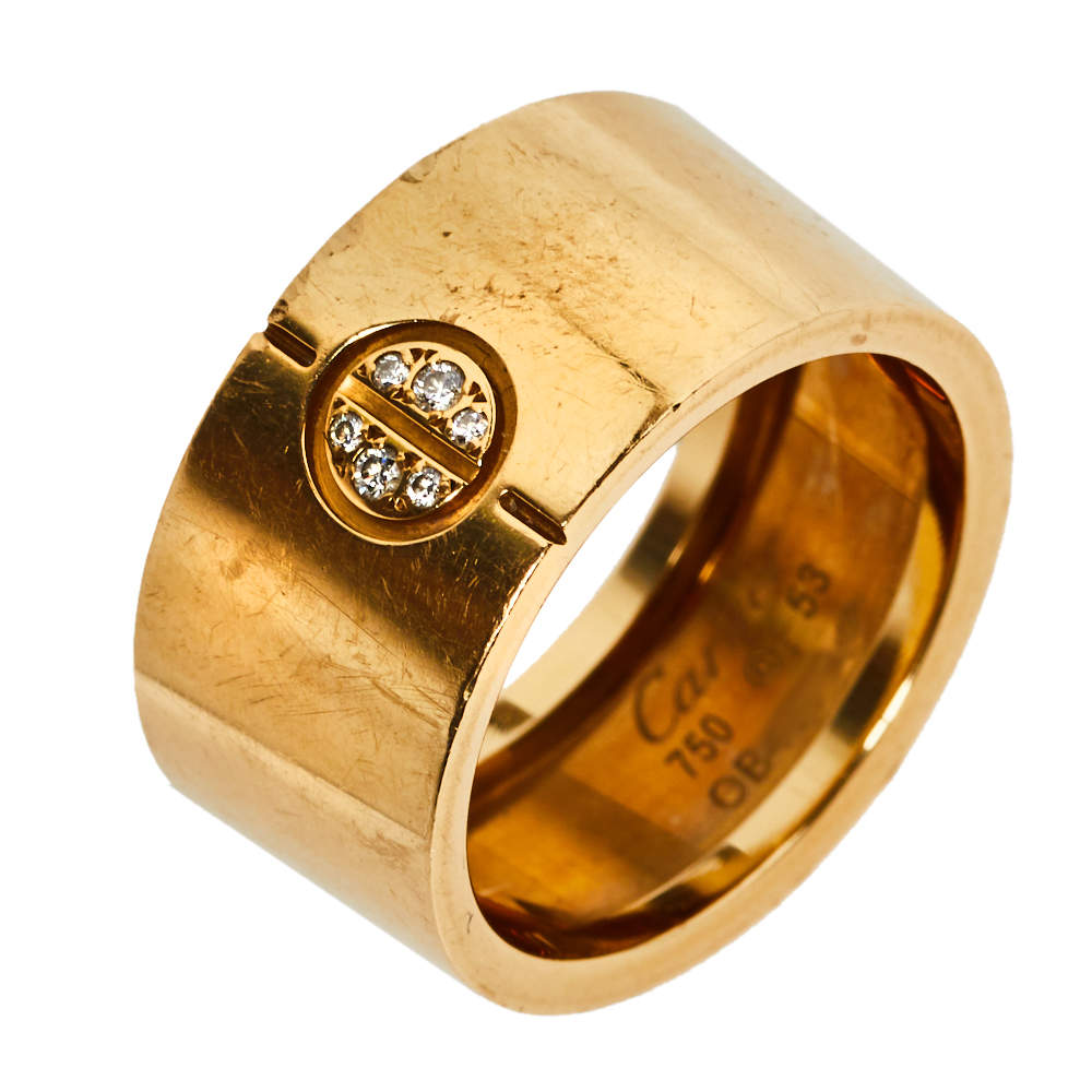 Yellow gold ring Louis Vuitton Gold size 53 MM in Yellow gold - 29004350