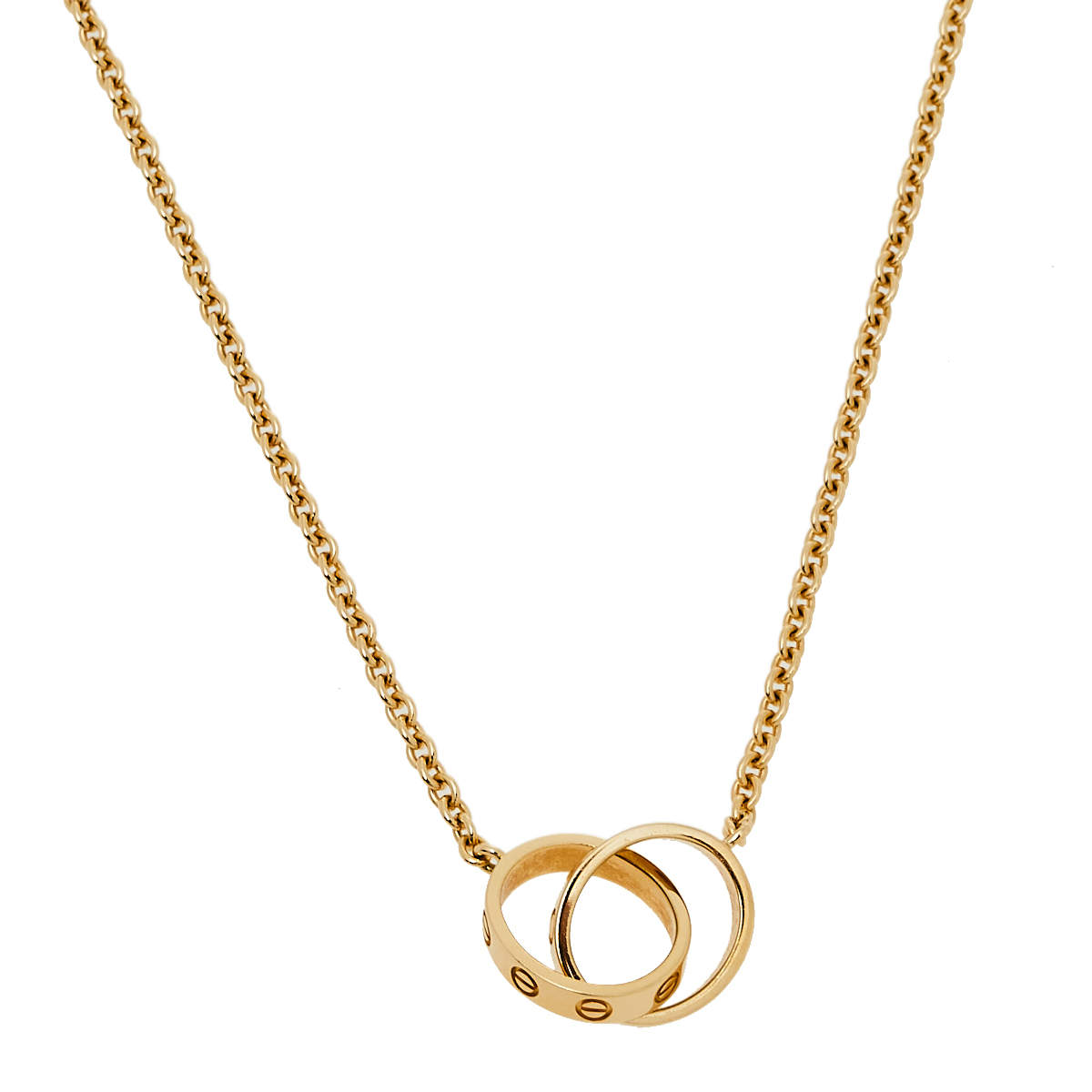 Cartier Love Screw Motif 18K Yellow Gold Necklace Cartier | The Luxury ...