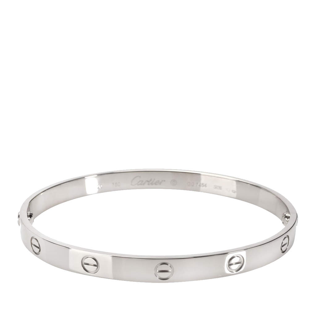 cartier love bracelet witgoud