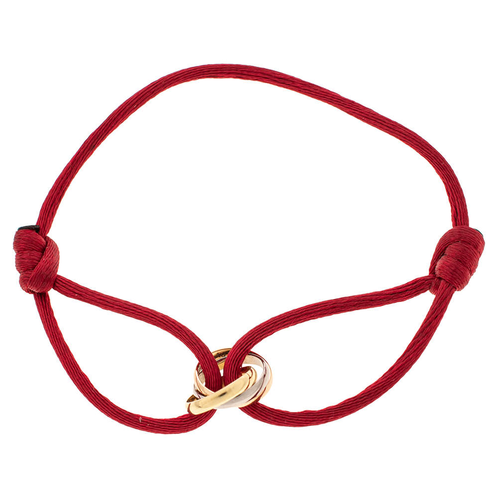 Cartier red trinity on sale bracelet