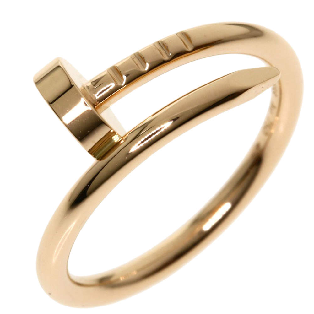 Cartier Juste Un Clou 18K Rose Gold Ring Size EU 47