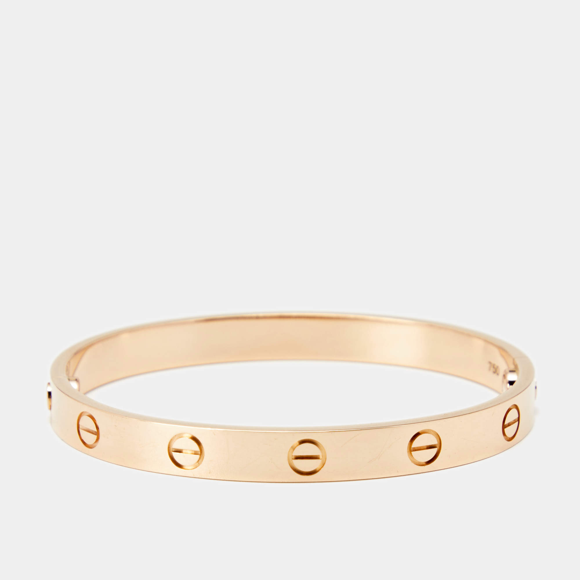 Solid 18k yellow gold, Cartier love bracelet Size 15-21cm Still in stock!  Gold weight about 30-32g | Cartier love bracelet, Gold jewelry fashion,  Bracelet sizes