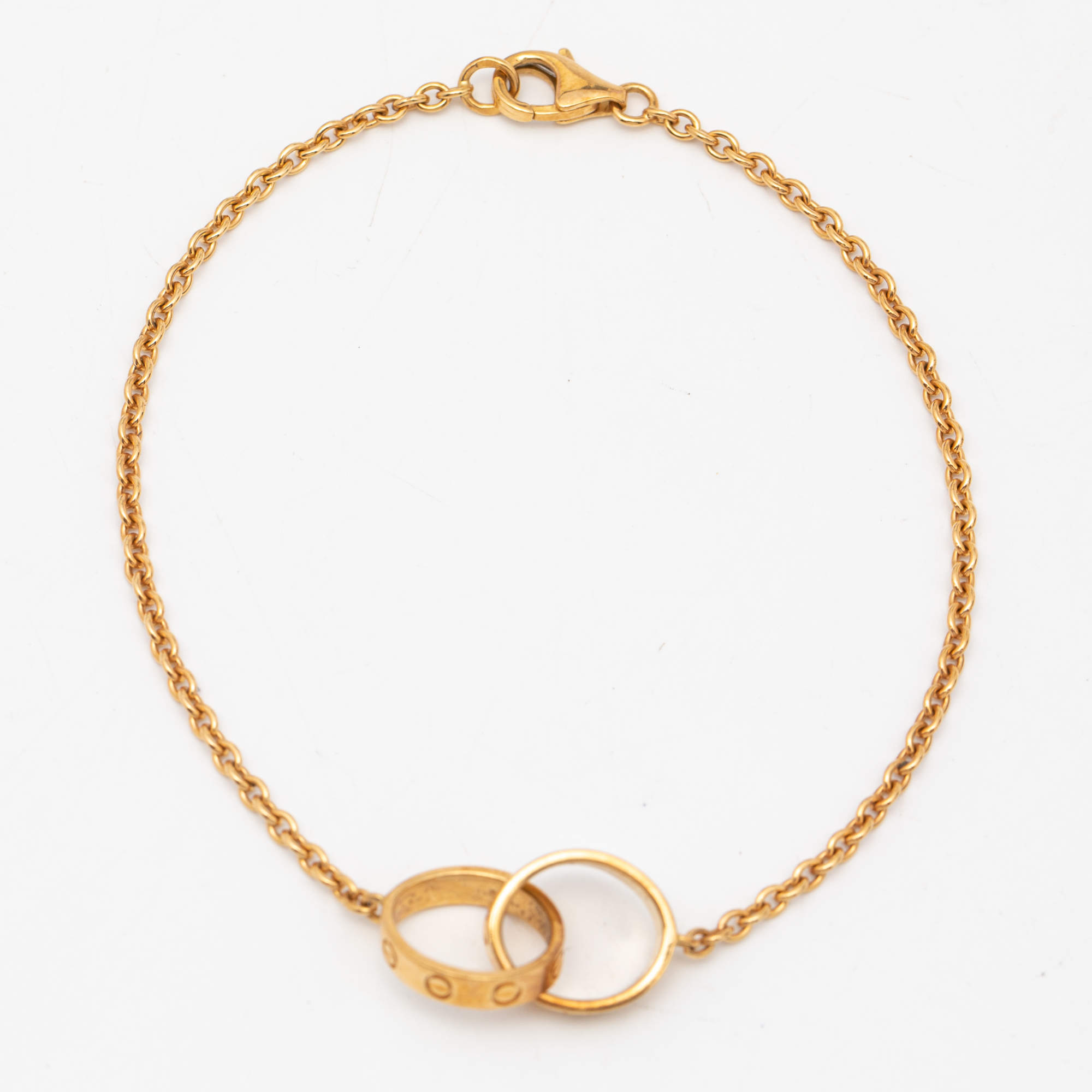 Cartier Love Interlocking Loop 18k Yellow Gold Bracelet Cartier | The ...