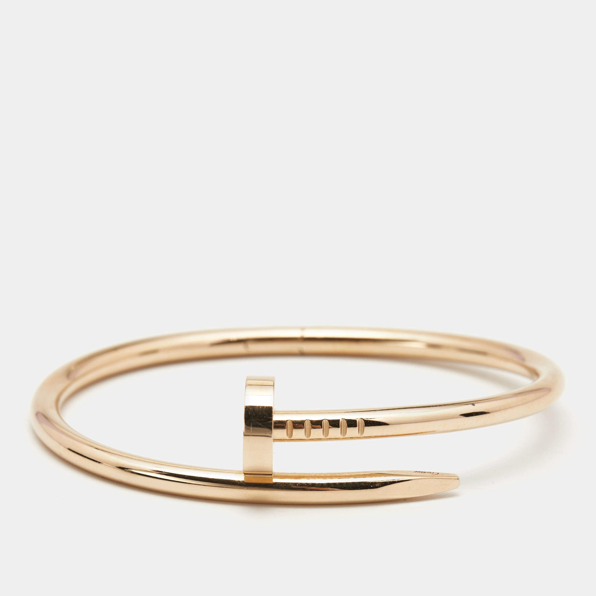 Cartier Juste Un Clou 18k Rose Gold Bracelet 16
