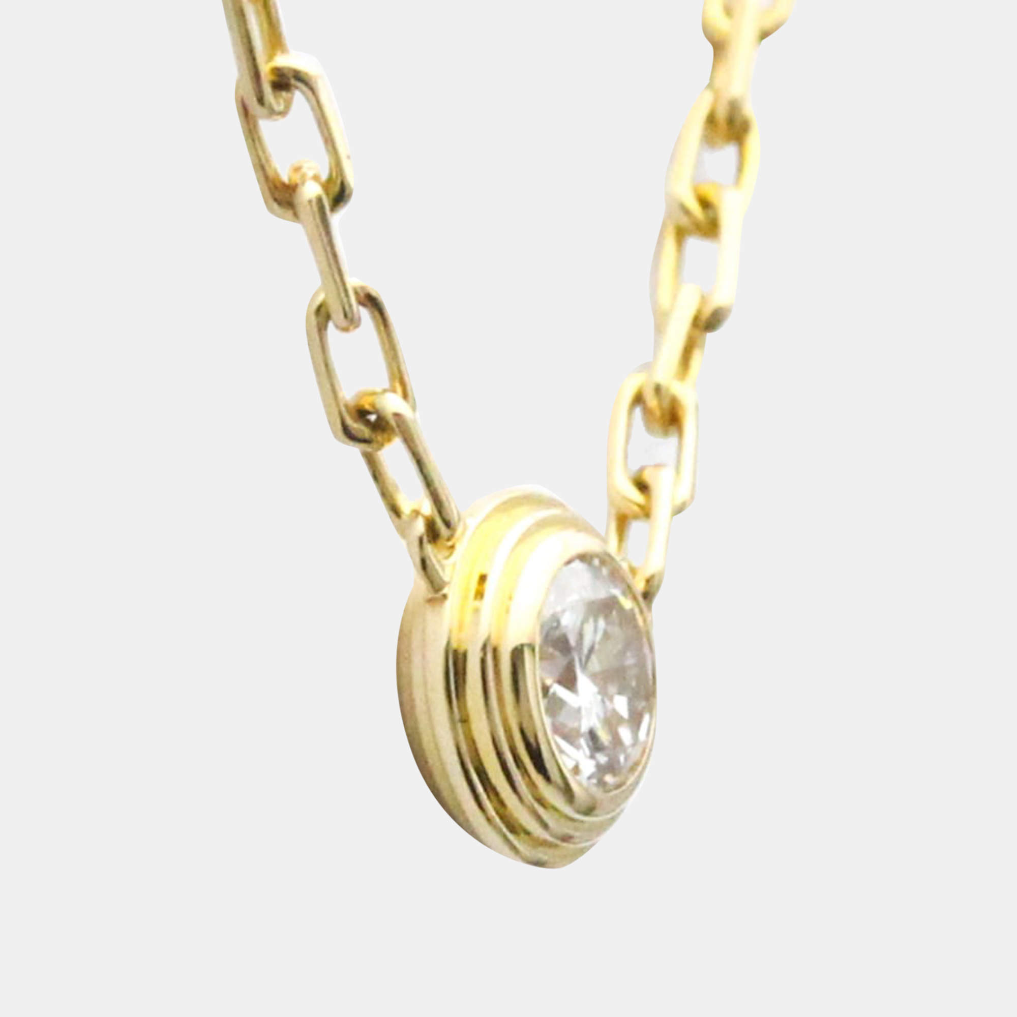 Cartier Diamants Legers Diamond Necklace in 18K Rose Gold 0.09 CTW by WP  Diamonds – myGemma| Item #108536
