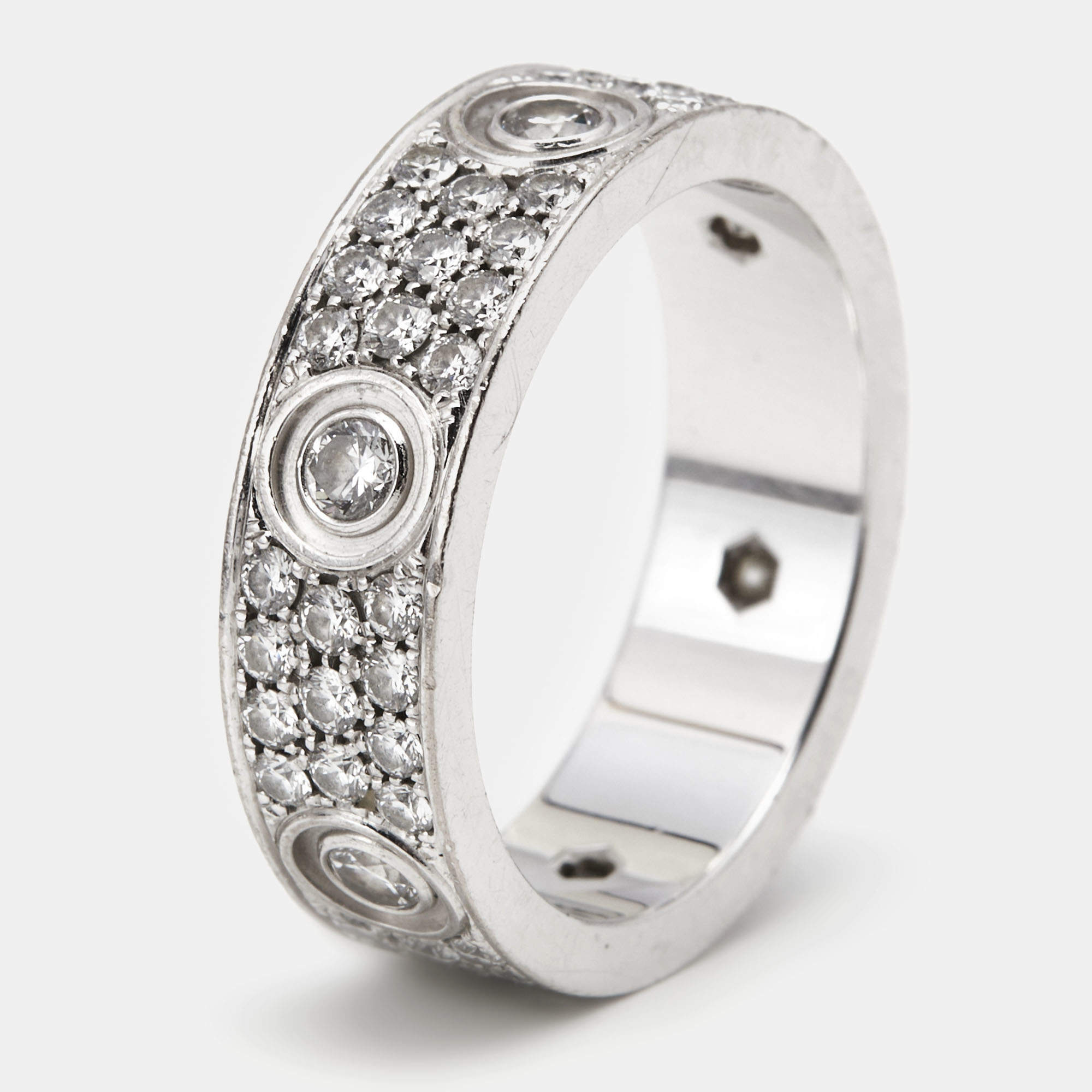 Cartier love hotsell ring 60