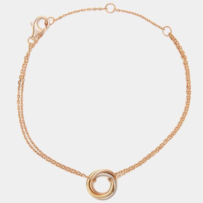 مملوكة مسبقًا سوار كارتييه ترينيتي دو كارتييه ذهب عيار 18 ثلاثي اللون