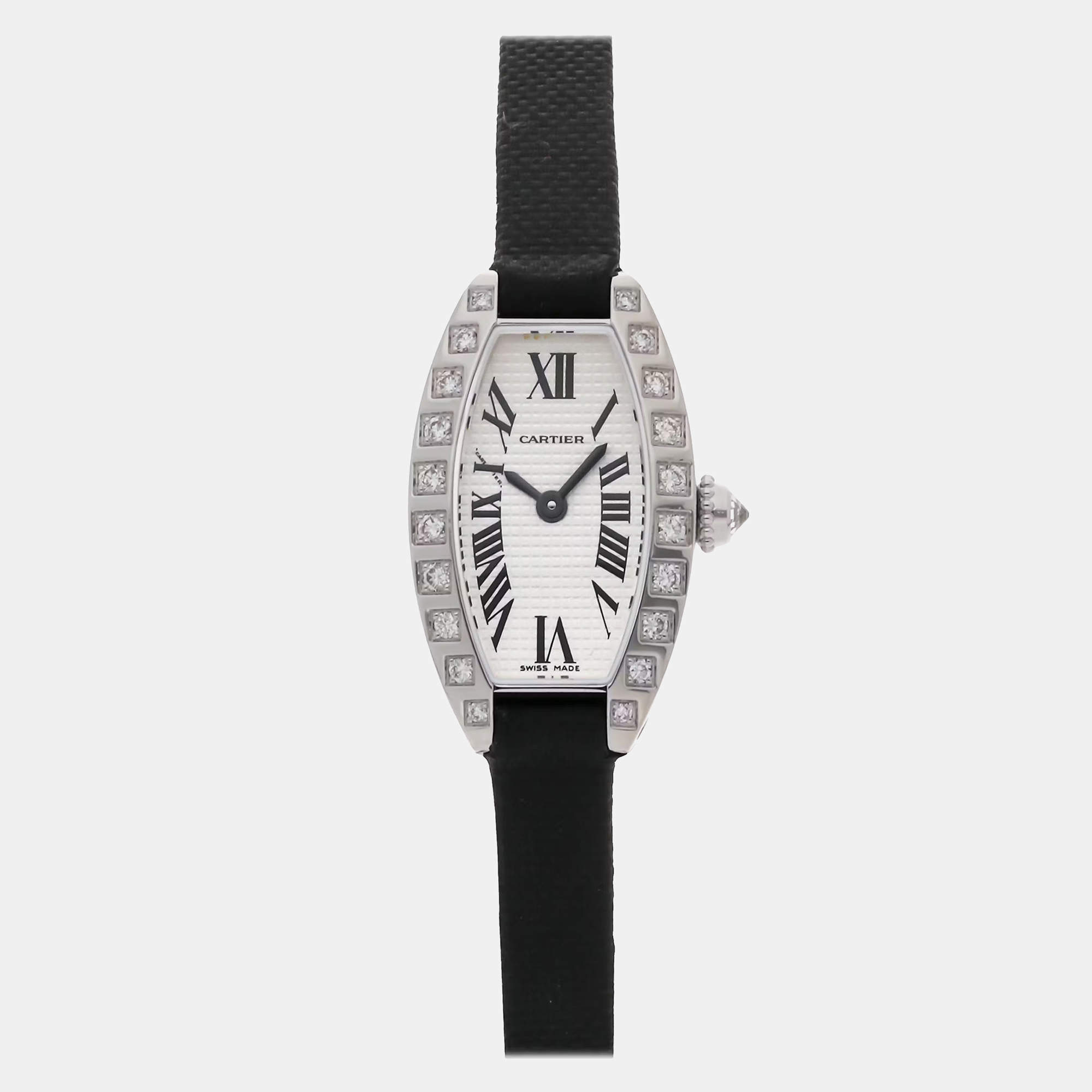 Cartier Mini Tonneau 15 mm Quartz Women's Wristwatch 