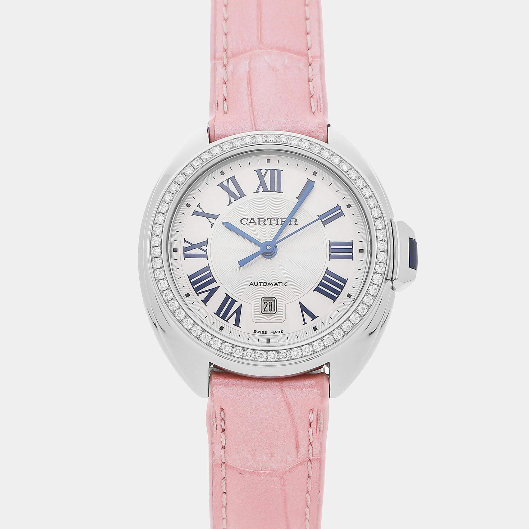 Cartier Cle De Cartier W4CL0005 Automatic Women's Wristwatch 31MM