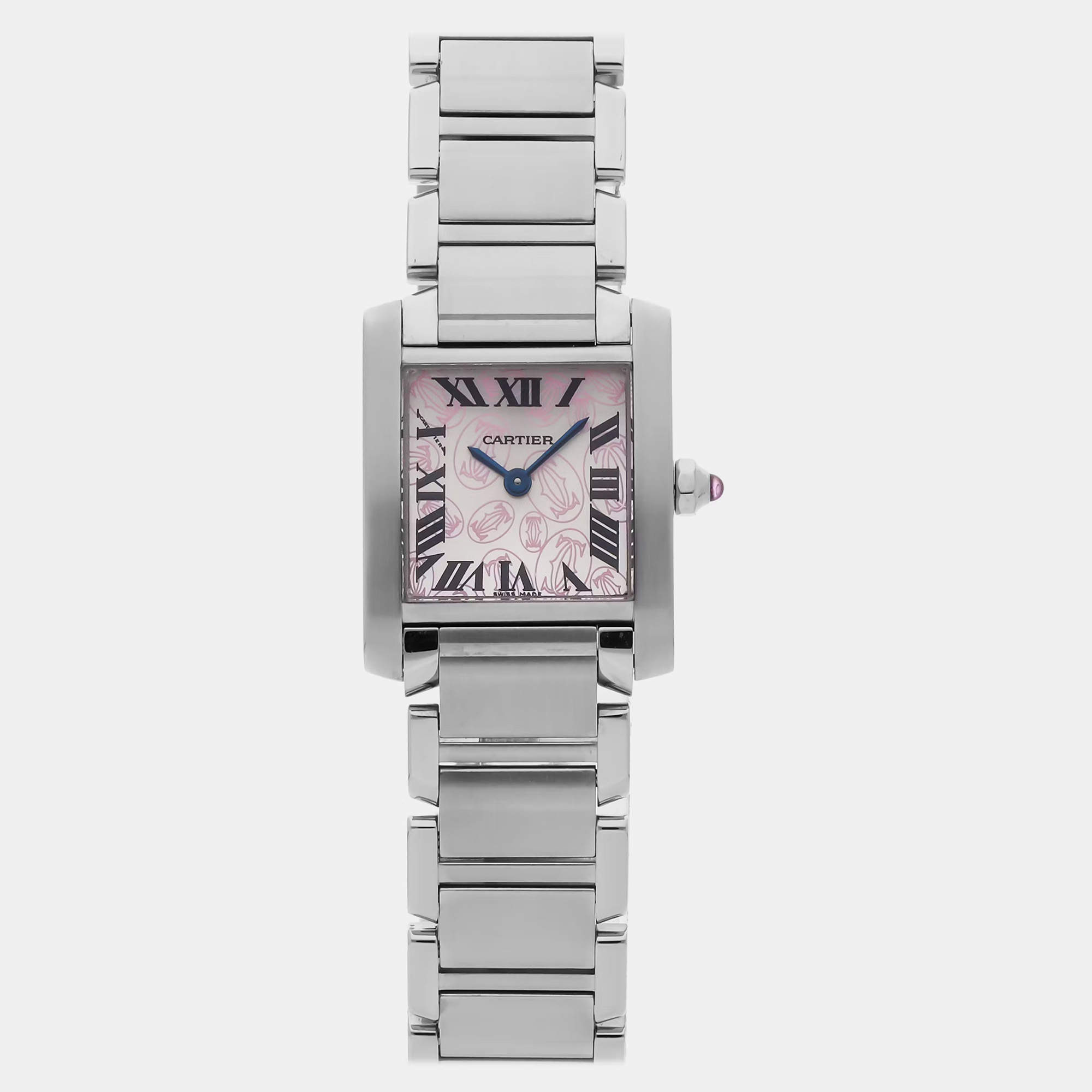 Cartier Tank Francaise W51031Q3 Quartz Women's Wristwatch 