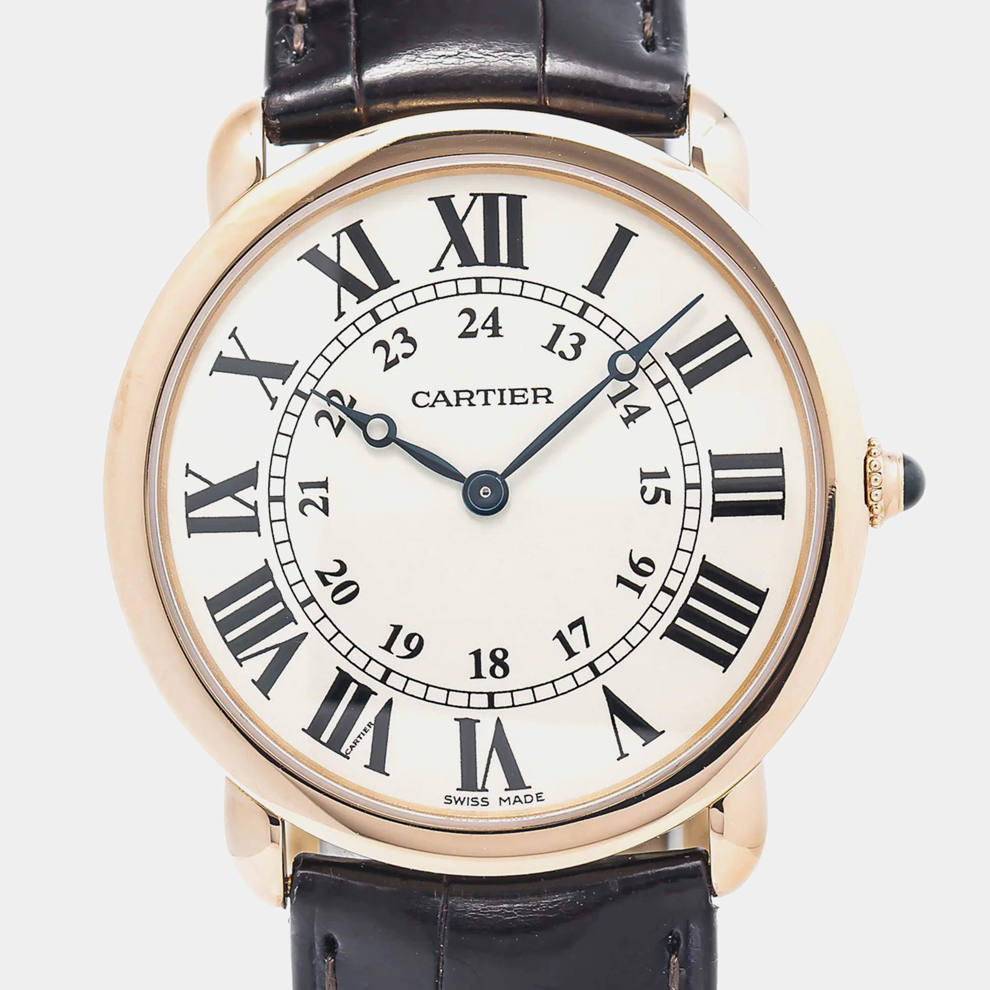 Cartier White Rose Gold Manual Winding Ronde Louis W6800251