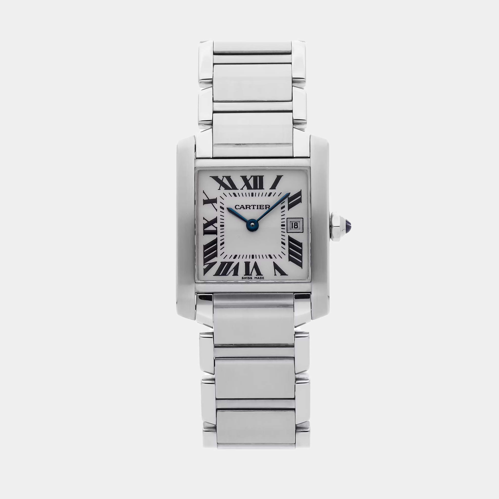 Pre-Owned Cartier Tank Francaise Medium Model W51011Q3 25 mm x 29.5 mm