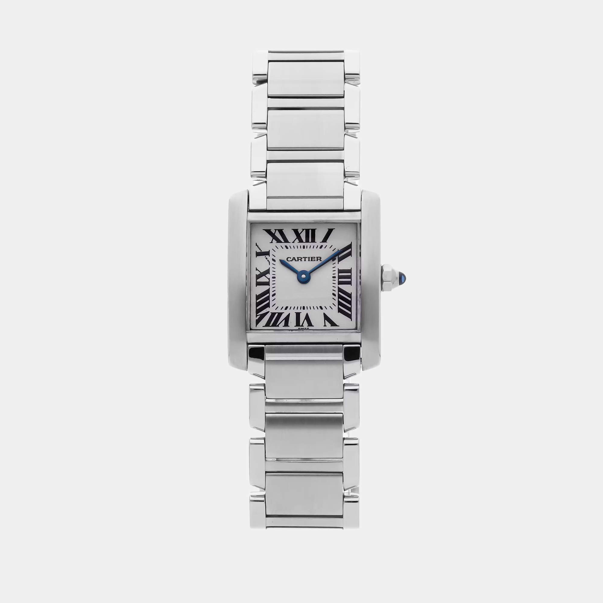 Pre-Owned Cartier Tank Francaise Small Model W51008Q3 25.2 mm x 20.3 mm