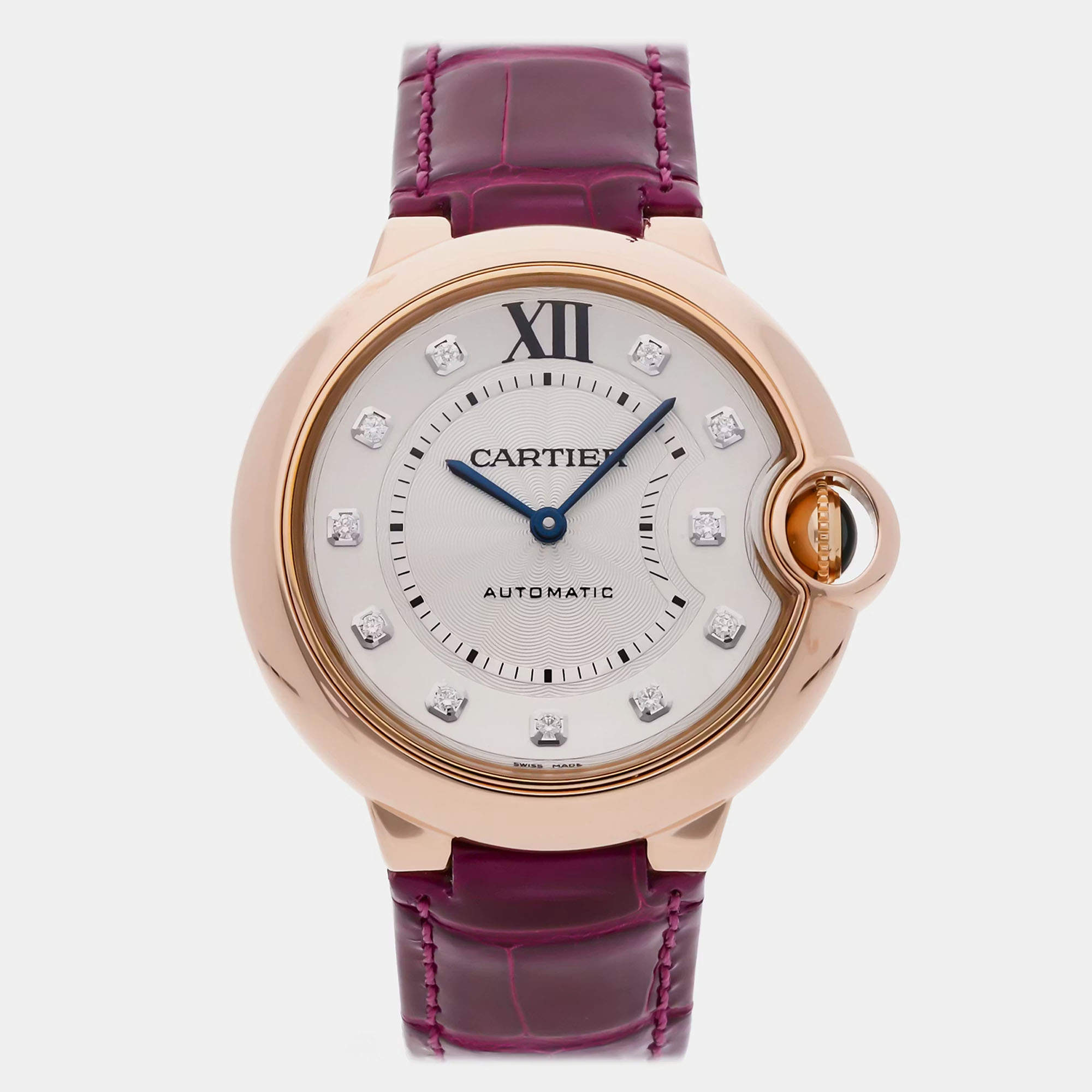 مملوكة مسبقًا Pre-Owned Cartier Ballon Bleu WE902028 Automatic 36 mm