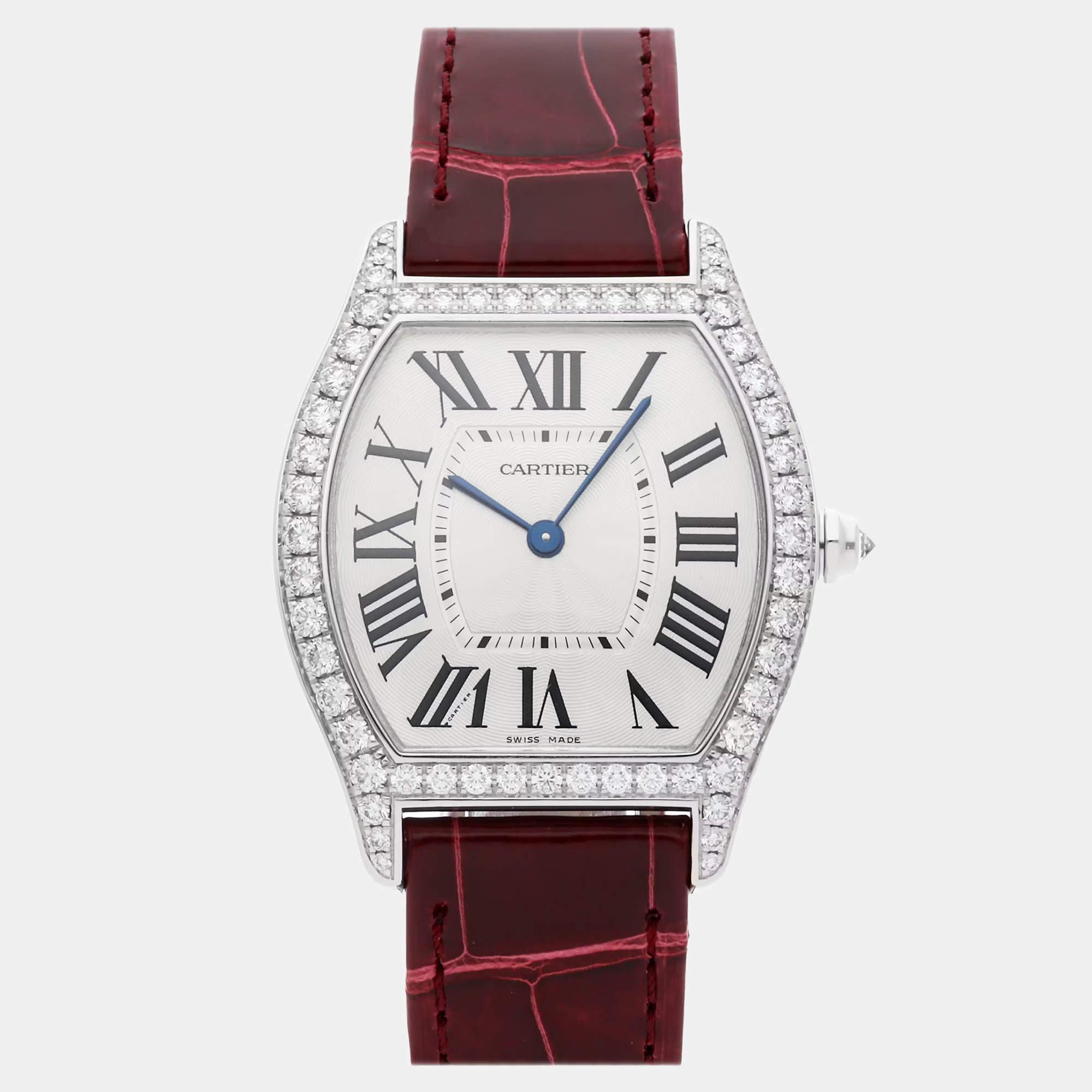 مملوكة مسبقًا Pre-Owned Cartier Tortue WA501009 Manual Winding 31 mm x39 mm