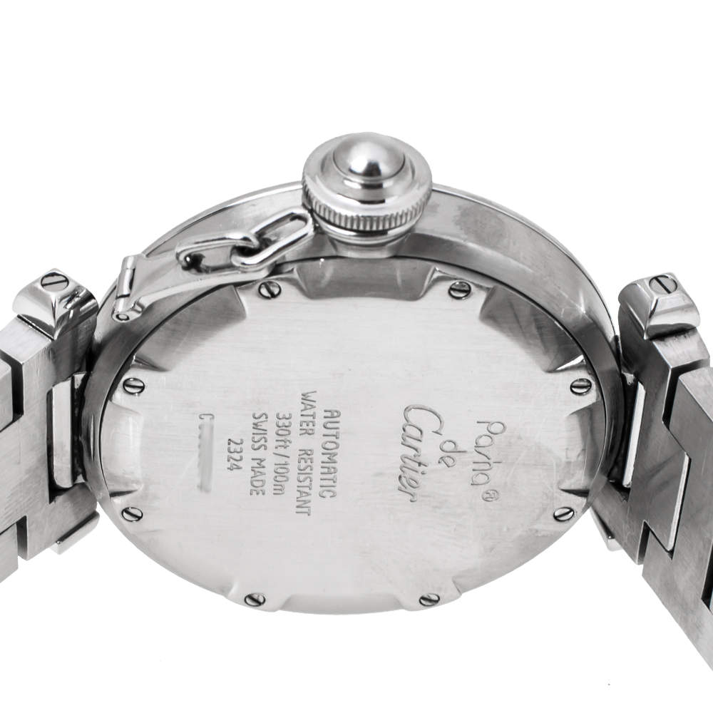 pasha de cartier automatic water resistant 330ft 100m