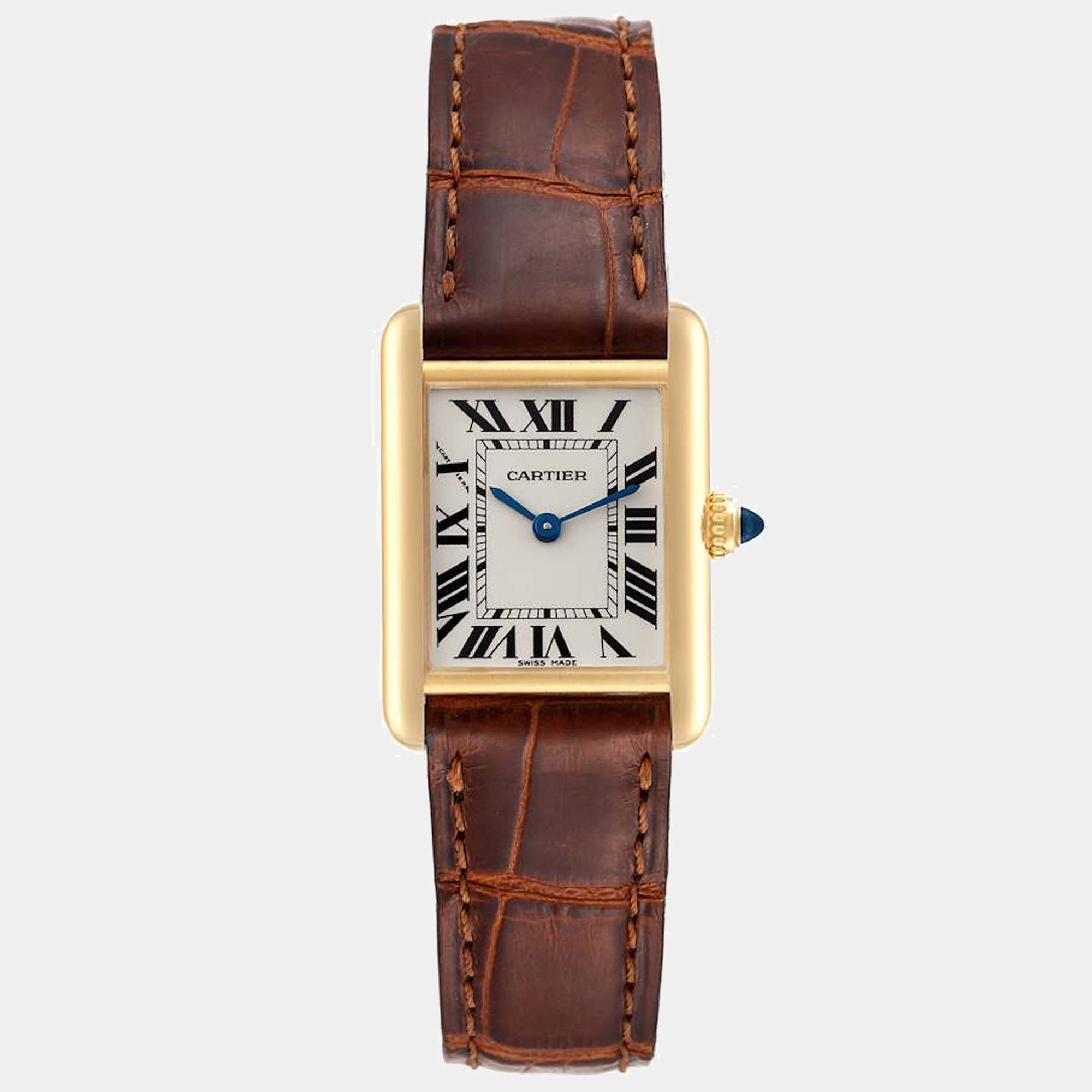 Cartier Tank Louis 22mm 18K Yellow Gold Women's Watch