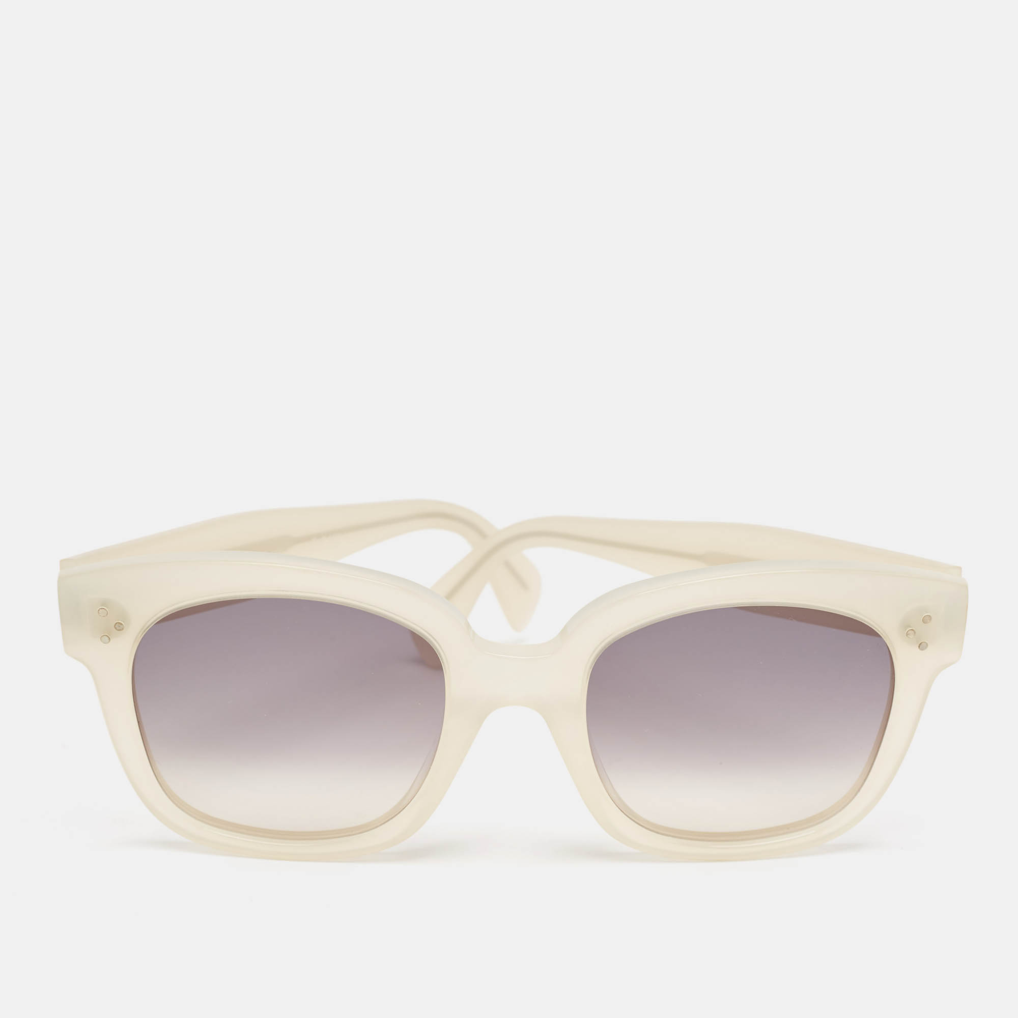Celine White/Grey Gradient New Audrey CL4002UN Wayfarer Sunglasses