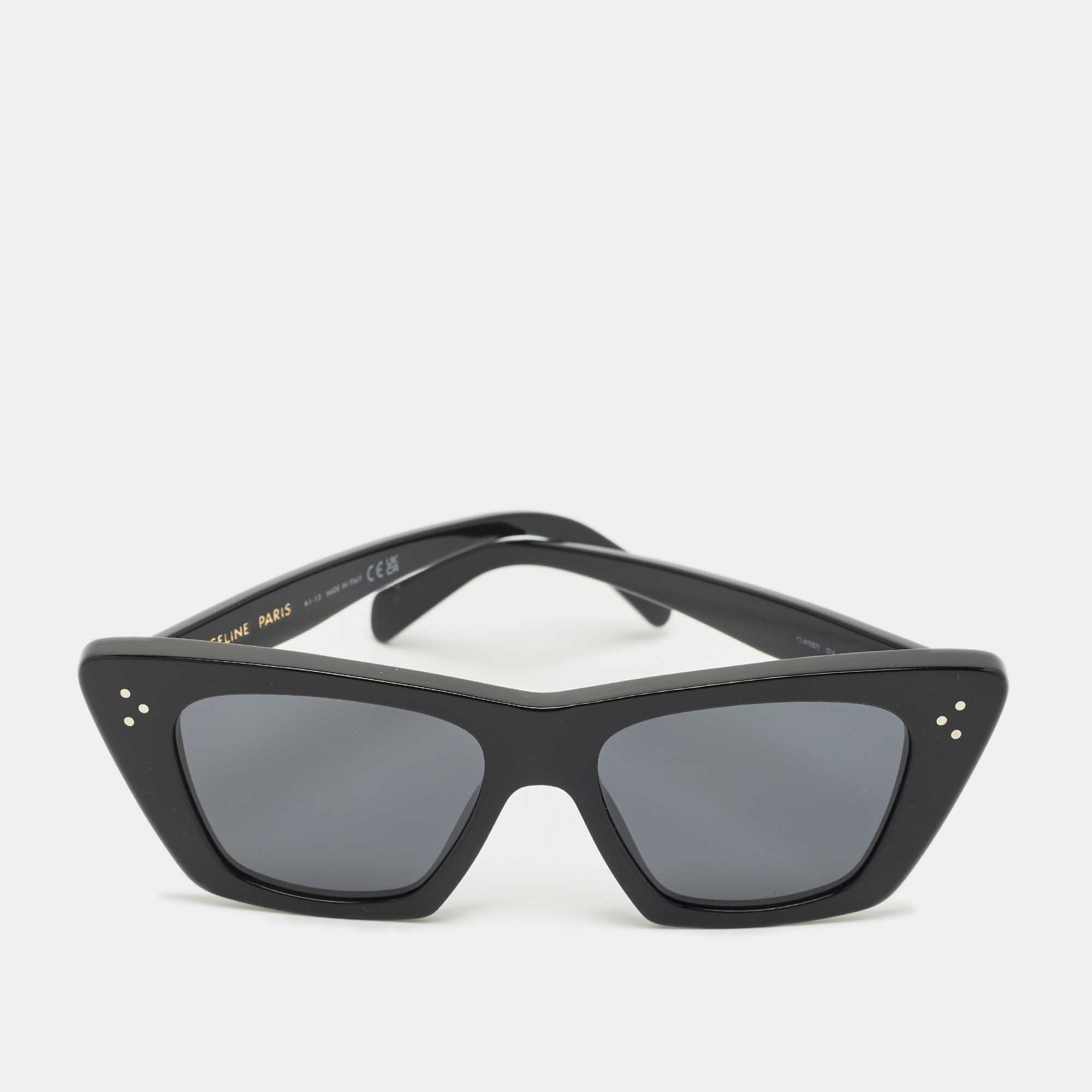 Pre Owned Celine Black CL40187I Cat Eye Sunglasses