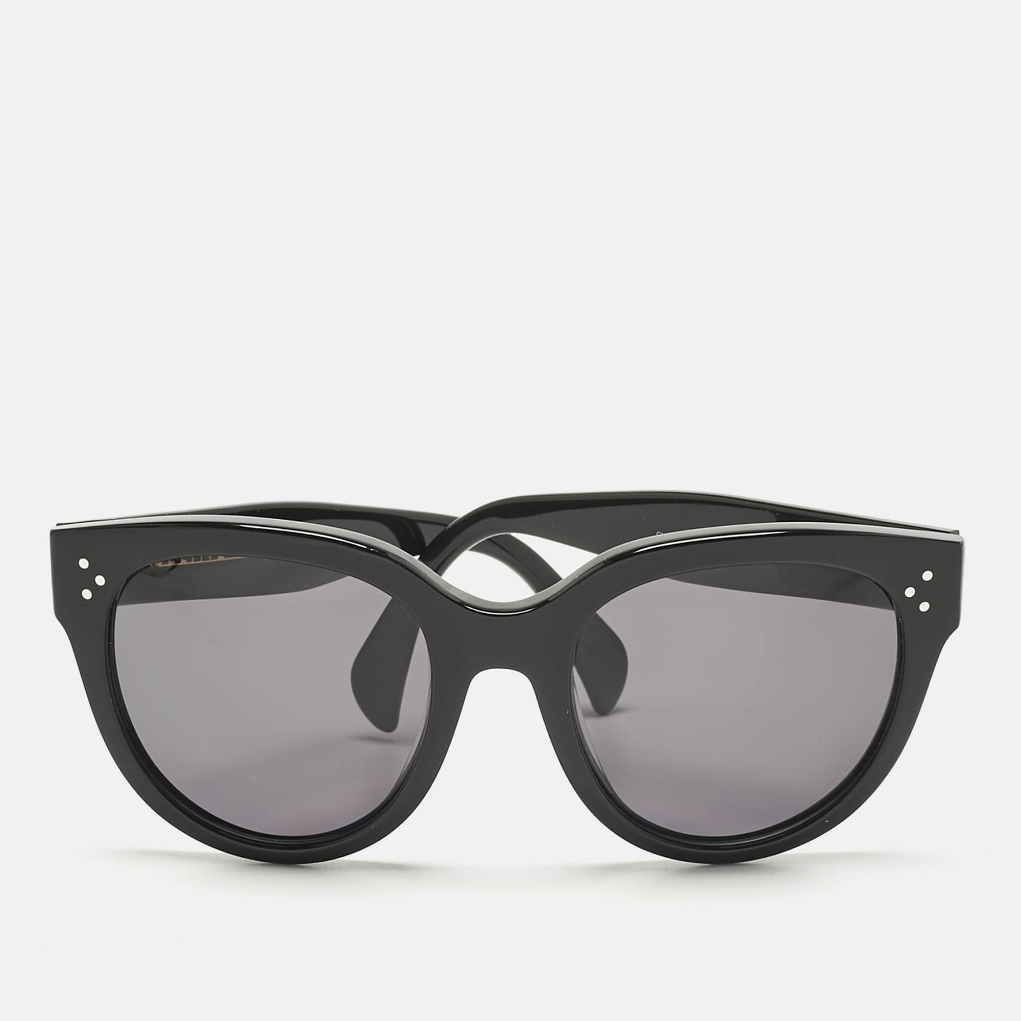 Pre Owned نظارة شمسية سيلين عين قطة CL 41755 سوداء