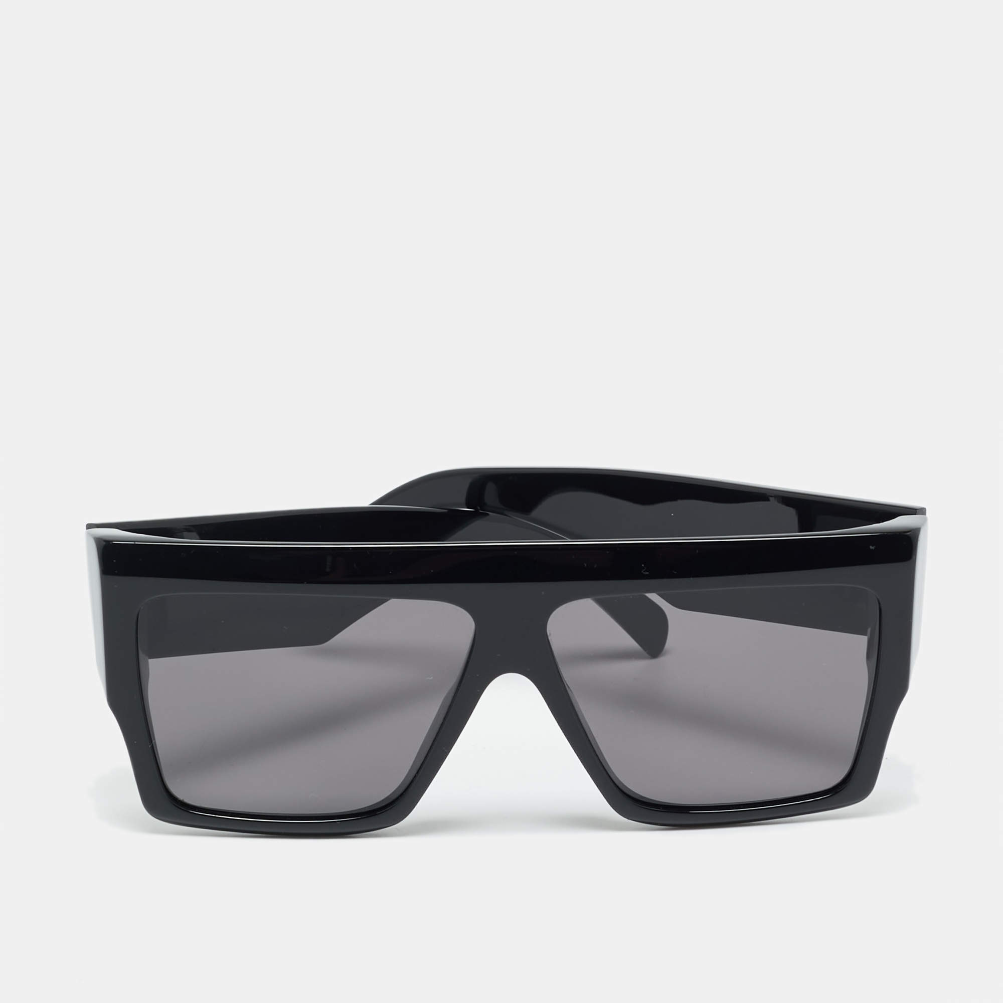 Pre Owned Celine Black CL40092I Square Sunglasses