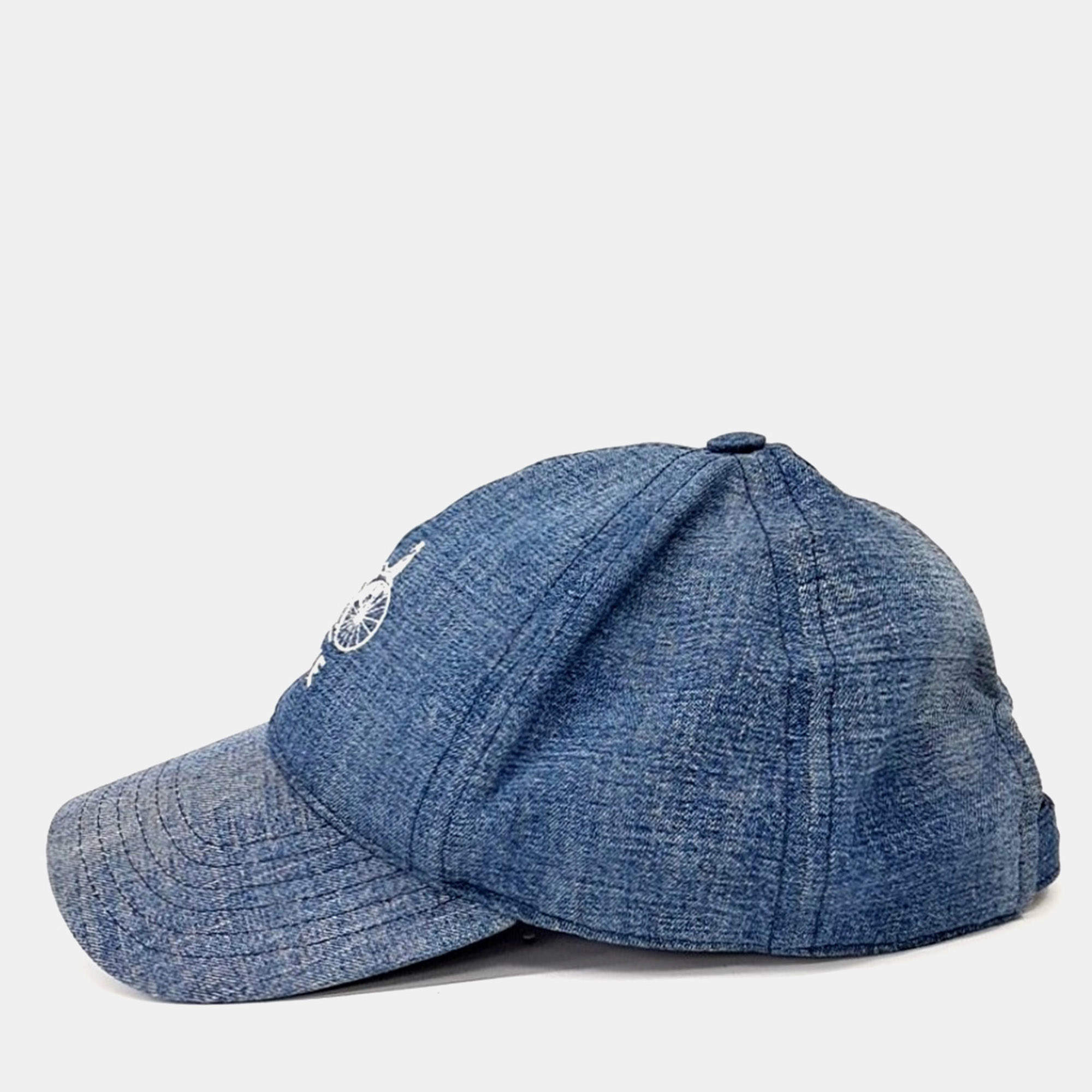 Pre Owned Celine Denim Cap