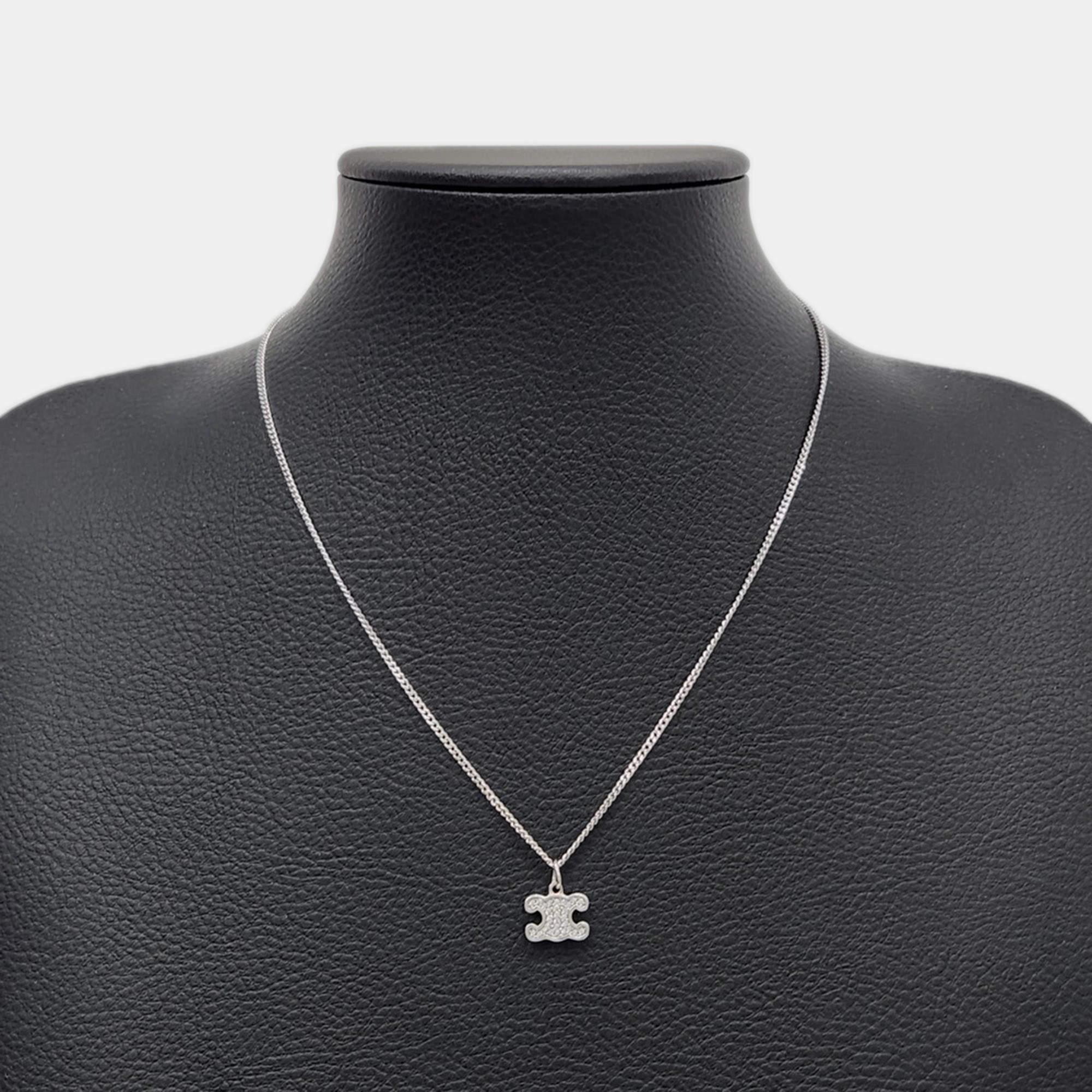 Pre Owned Celine Rhinestone Necklace